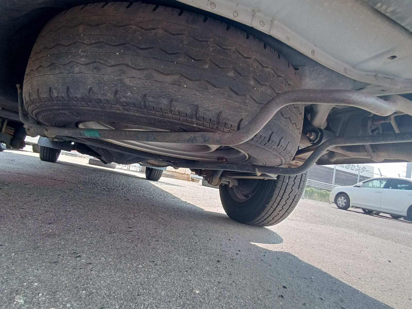 TOYOTA HIACE 2003 WHITE SUPER LONG DX