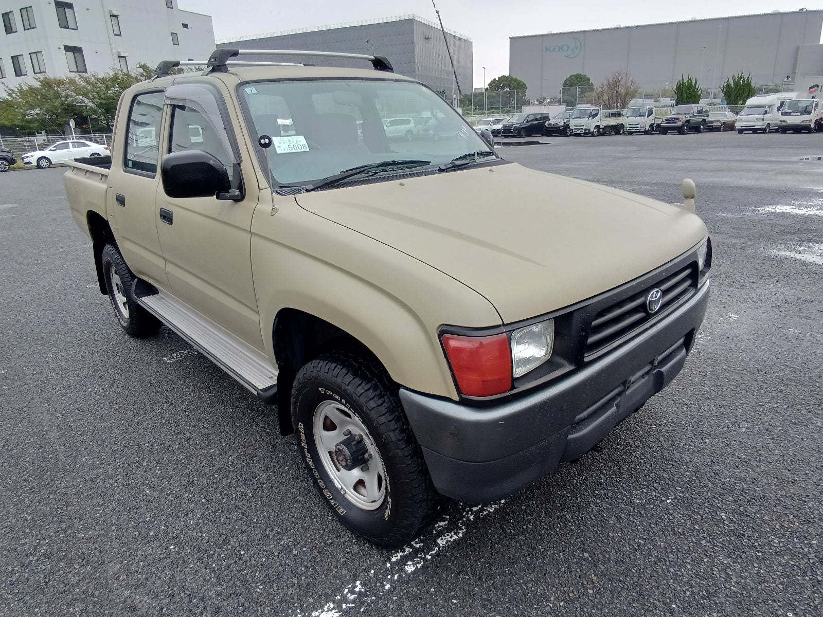 TOYOTA HILUX-2000-DOUBLE CAB BEIGE