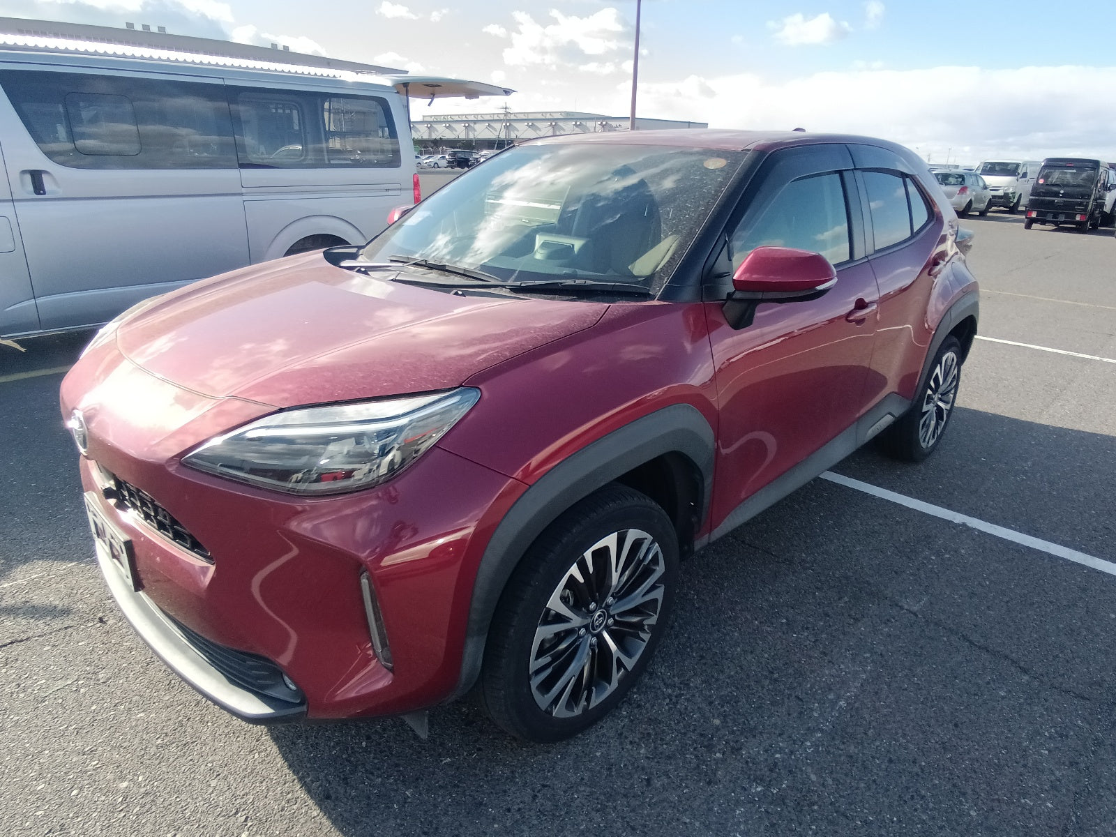 TOYOTA YARIS CROSS HYBRID 2021 HYBRID Z RED