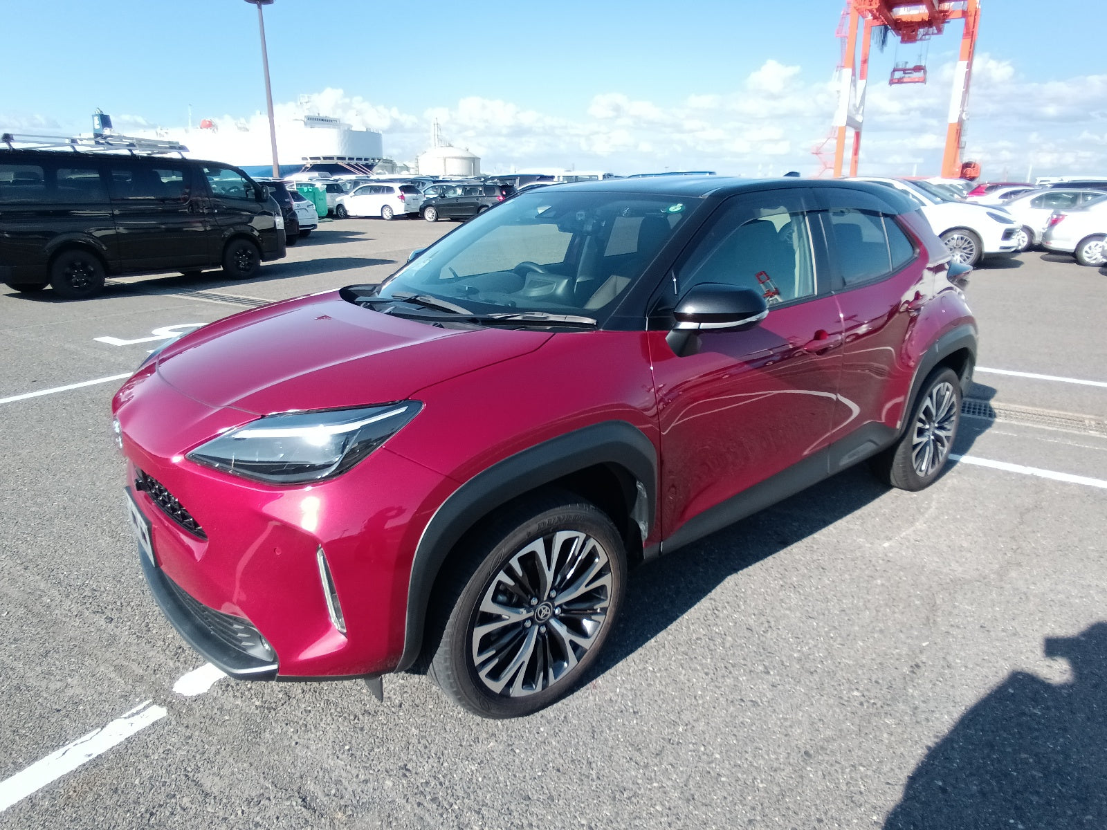 TOYOTA YARIS CROSS-HYBRID Z PACKAGE-2020-RED TWO TONE