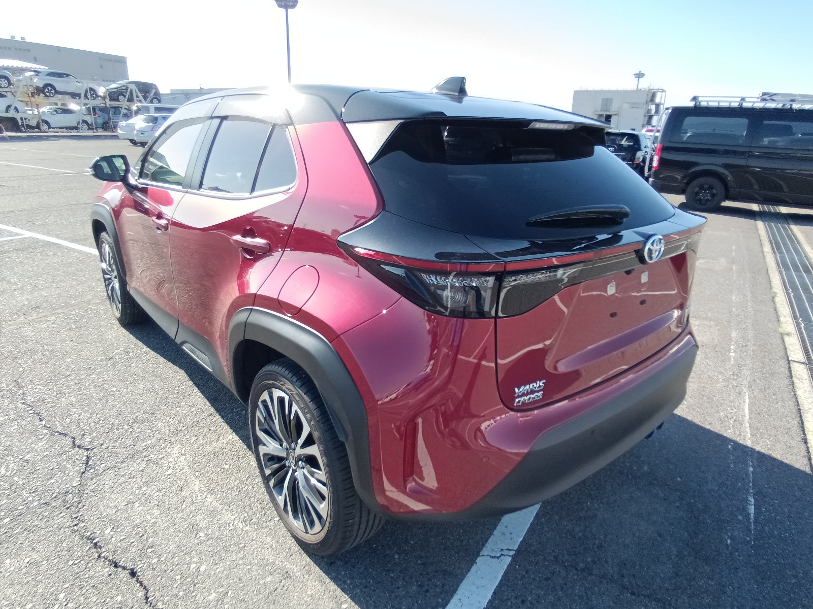 TOYOTA YARIS CROSS-HYBRID Z PACKAGE-2020-RED TWO TONE