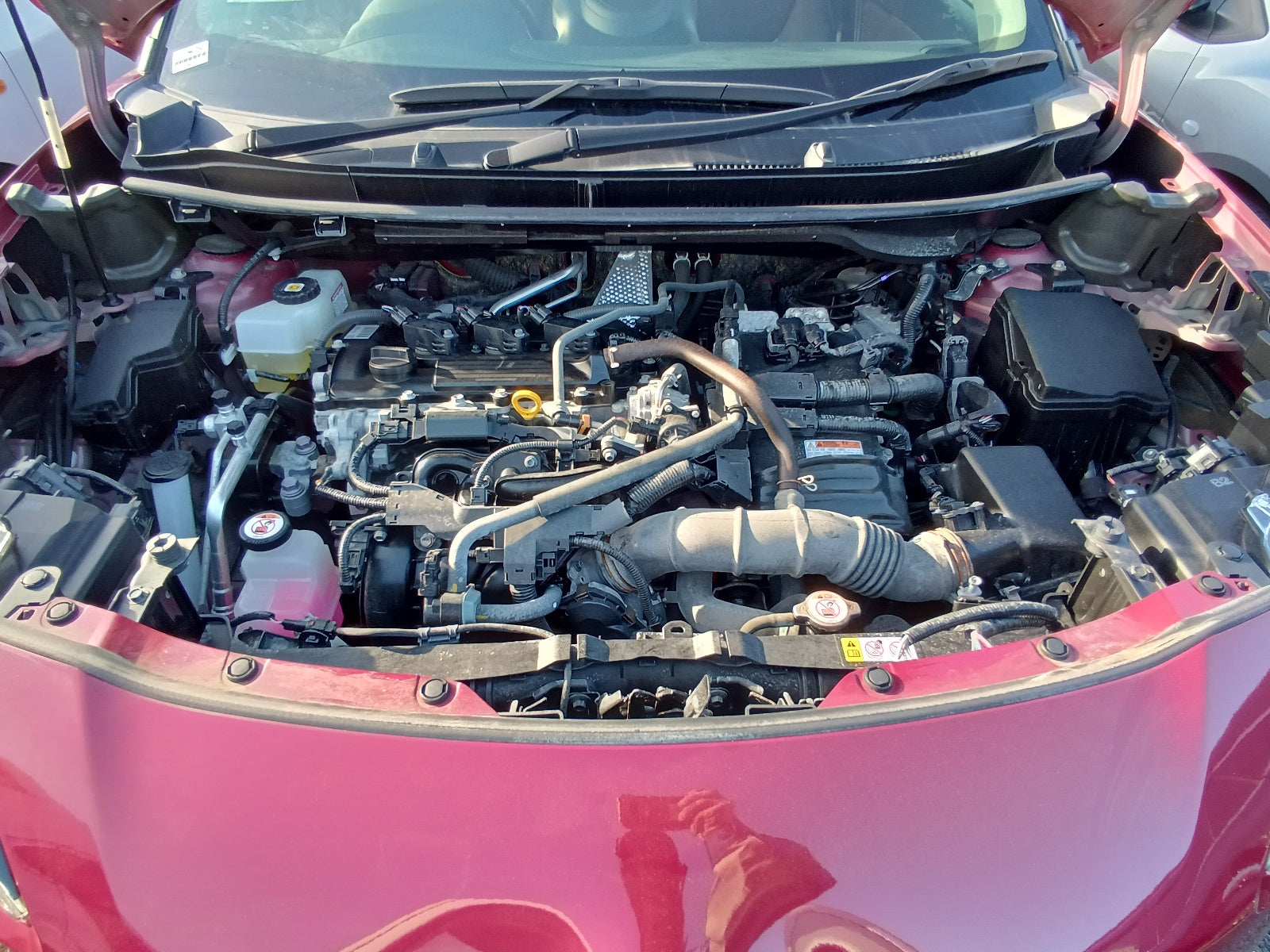 TOYOTA YARIS CROSS HYBRID 2021 HYBRID Z RED