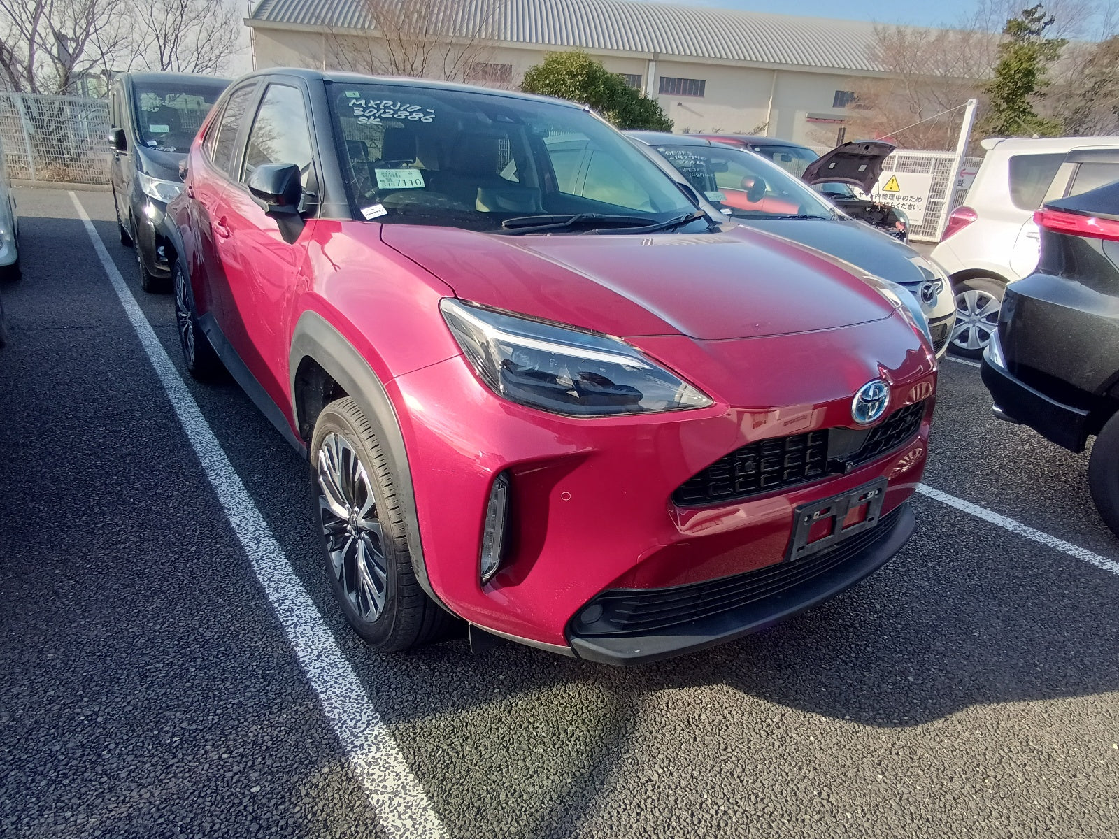 TOYOTA YARIS CROSS HYBRID 2021 HYBRID Z RED