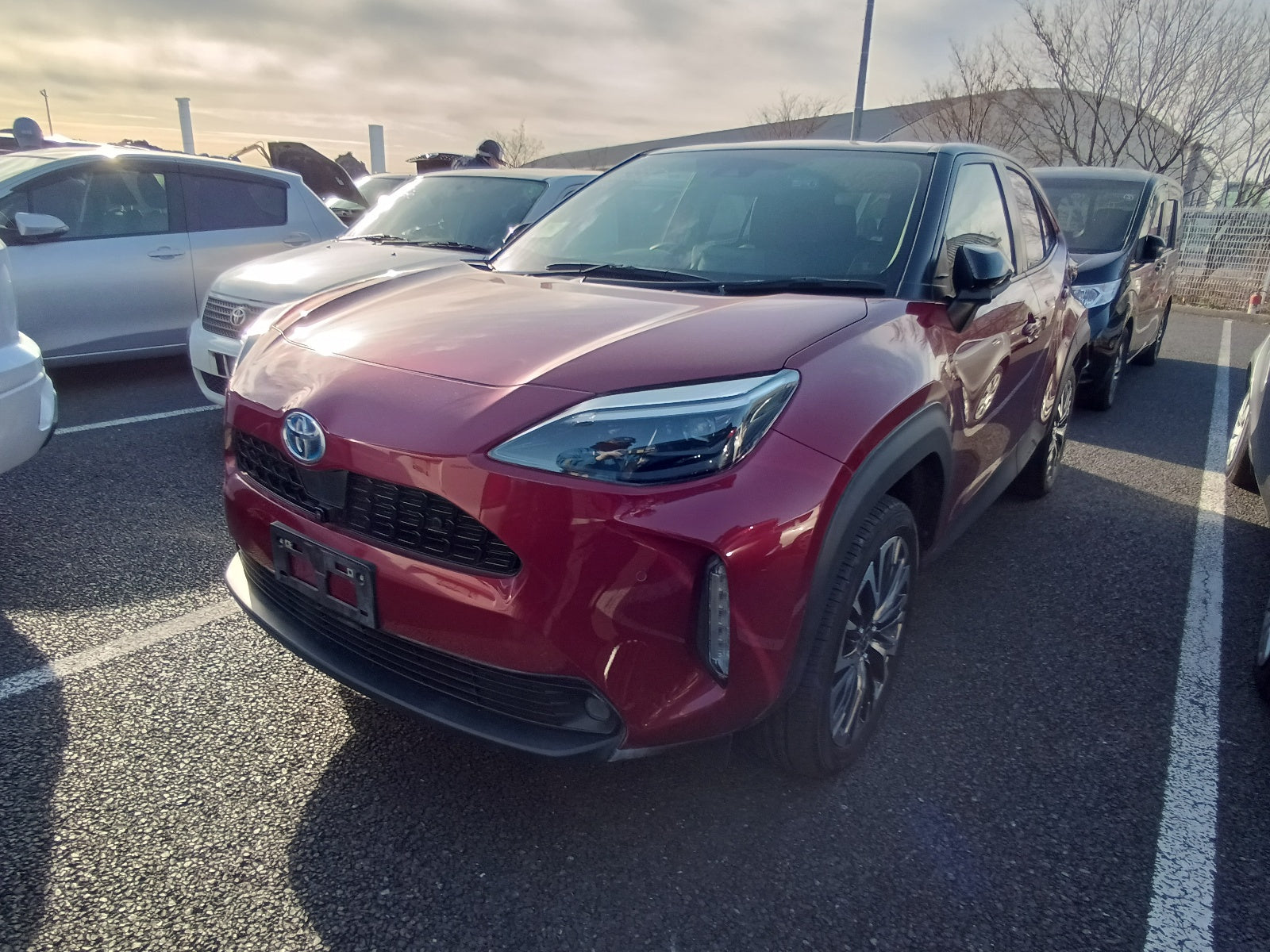 TOYOTA YARIS CROSS HYBRID 2021 HYBRID Z RED
