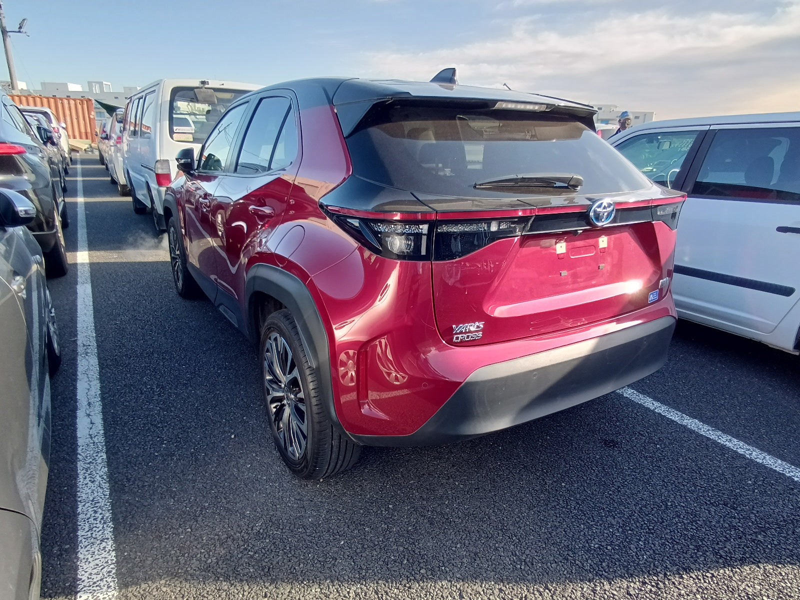 TOYOTA YARIS CROSS HYBRID 2021 HYBRID Z RED