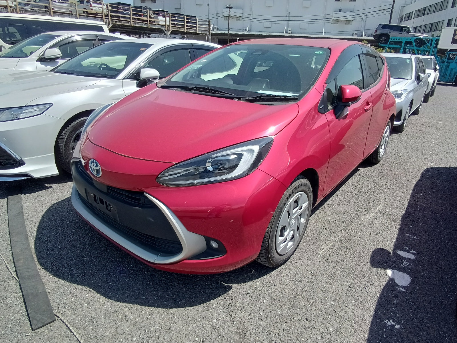 TOYOTA AQUA 2021 Z RED