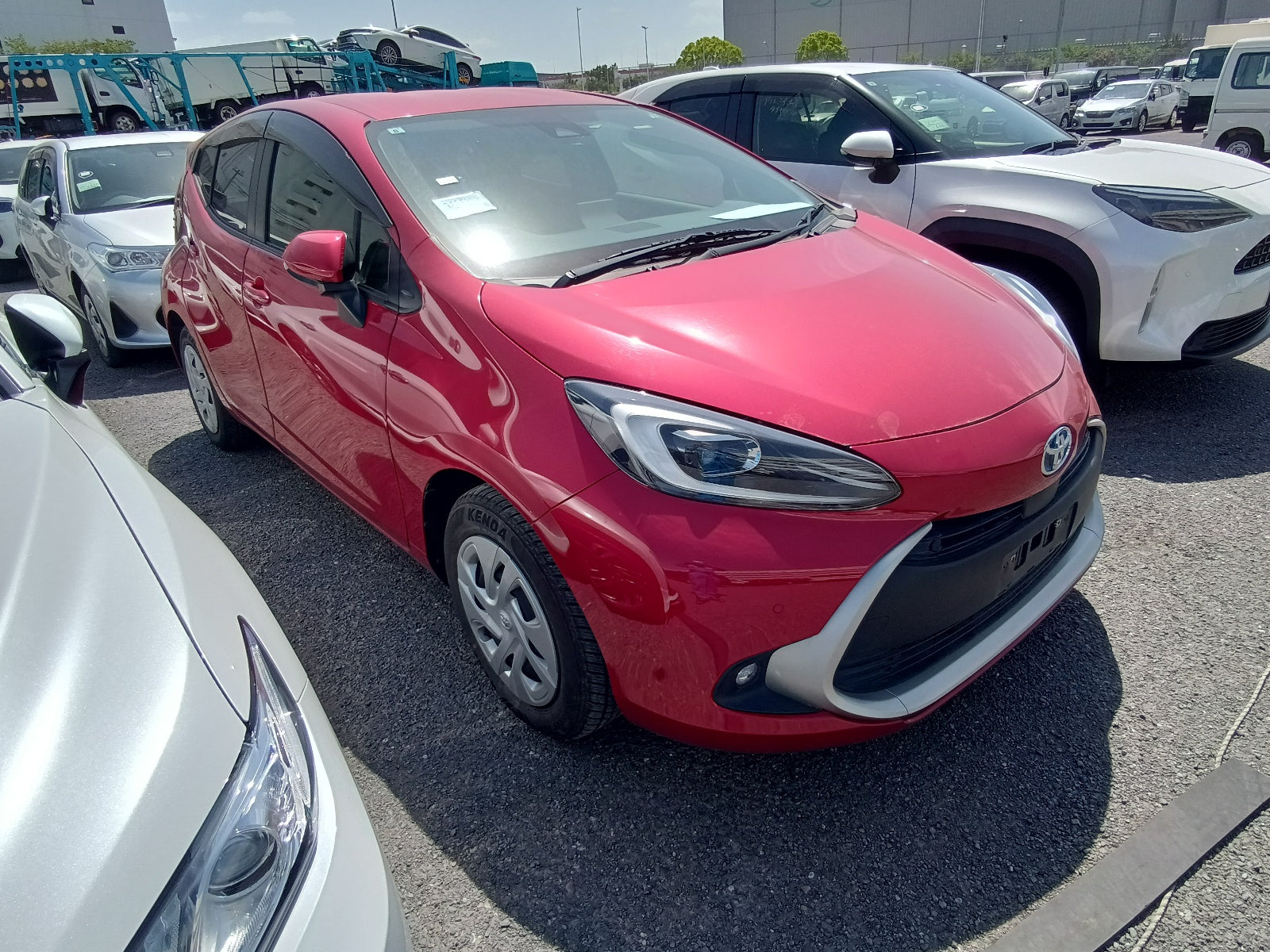 TOYOTA AQUA 2021 Z RED