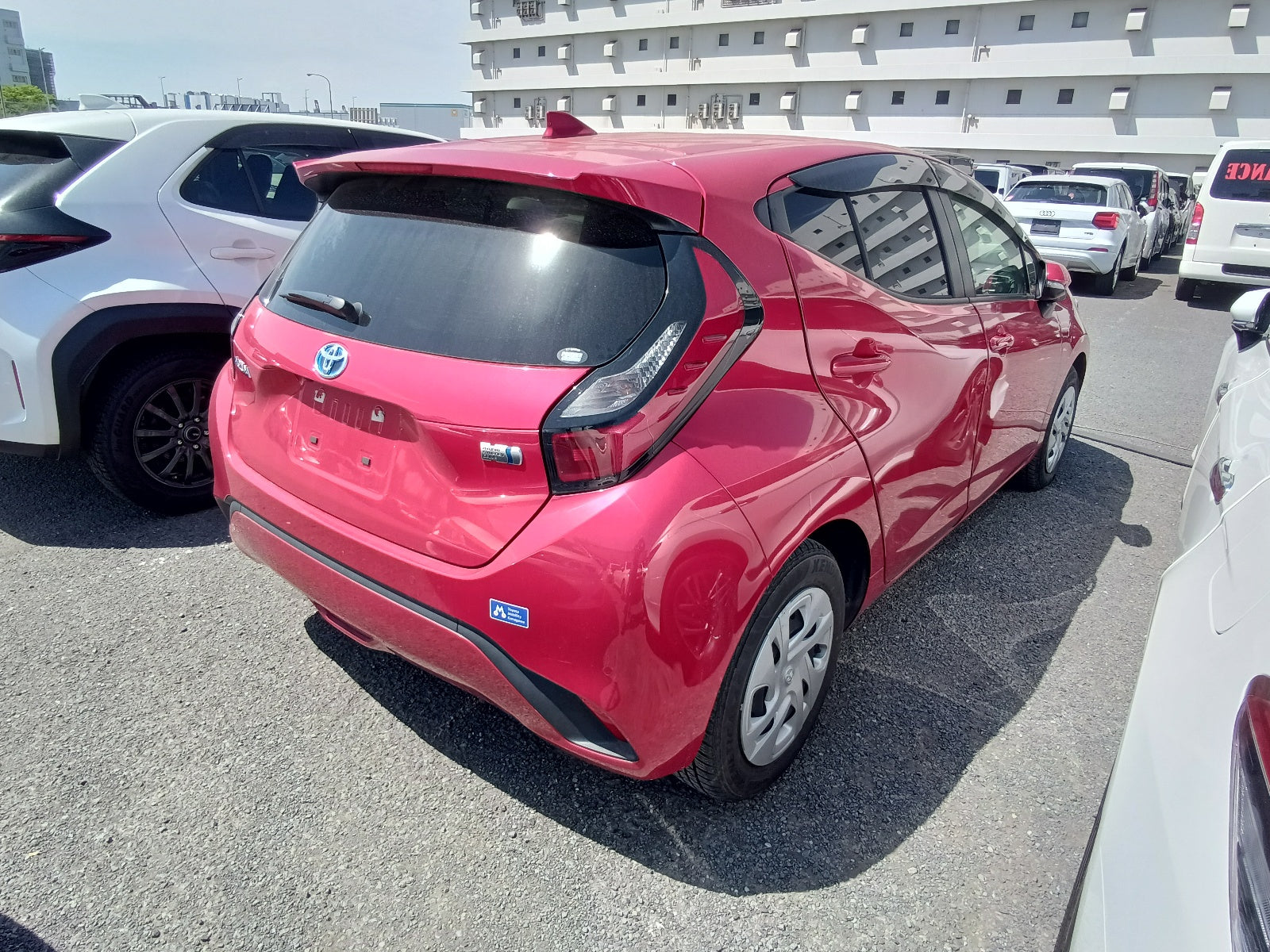 TOYOTA AQUA 2021 Z RED