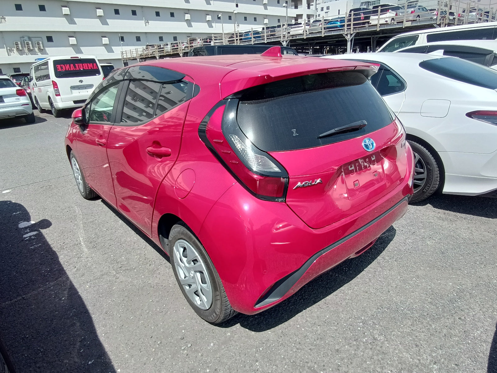 TOYOTA AQUA 2021 Z RED