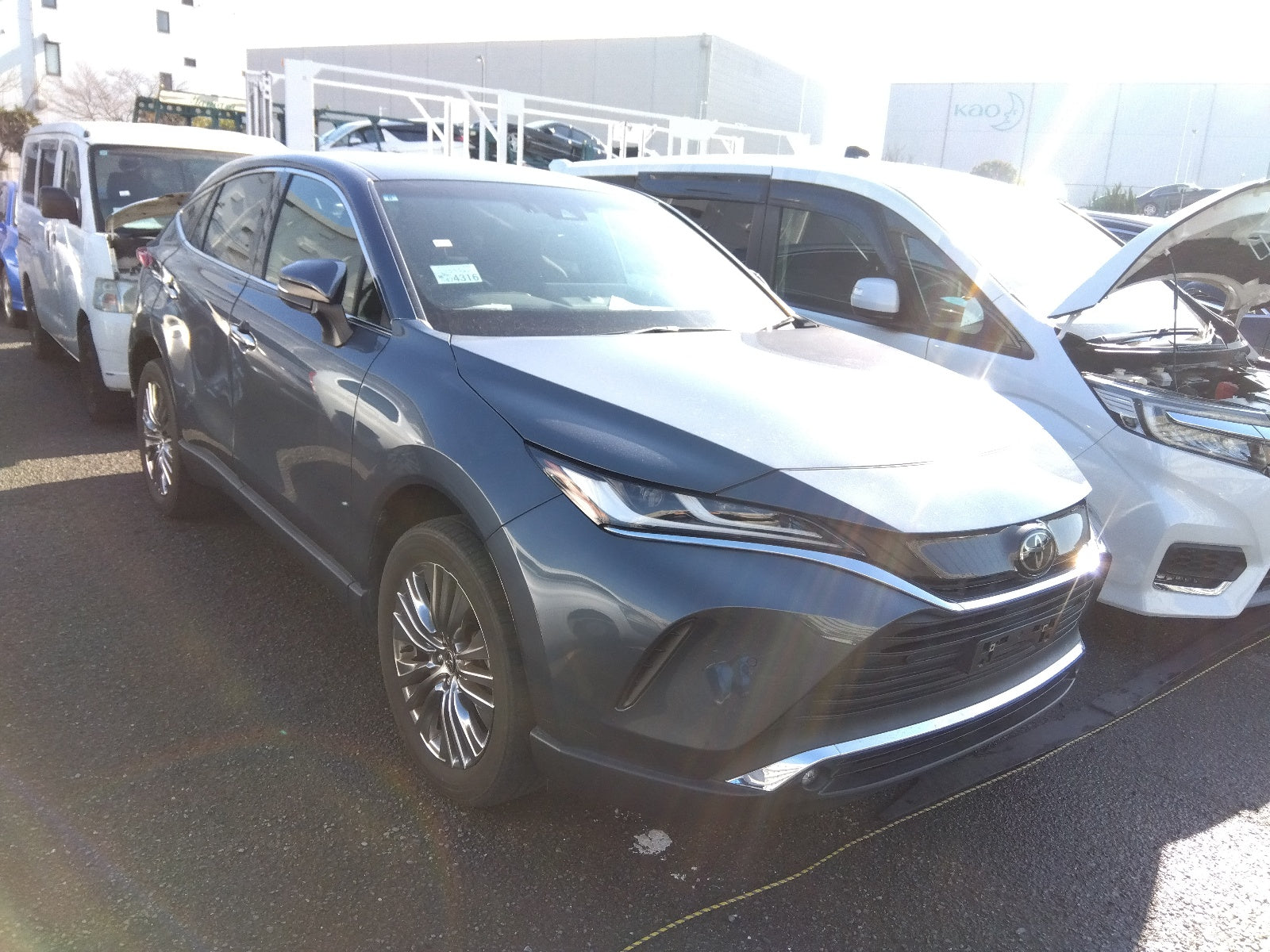 TOYOTA HARRIER-Z-2021 GRAY