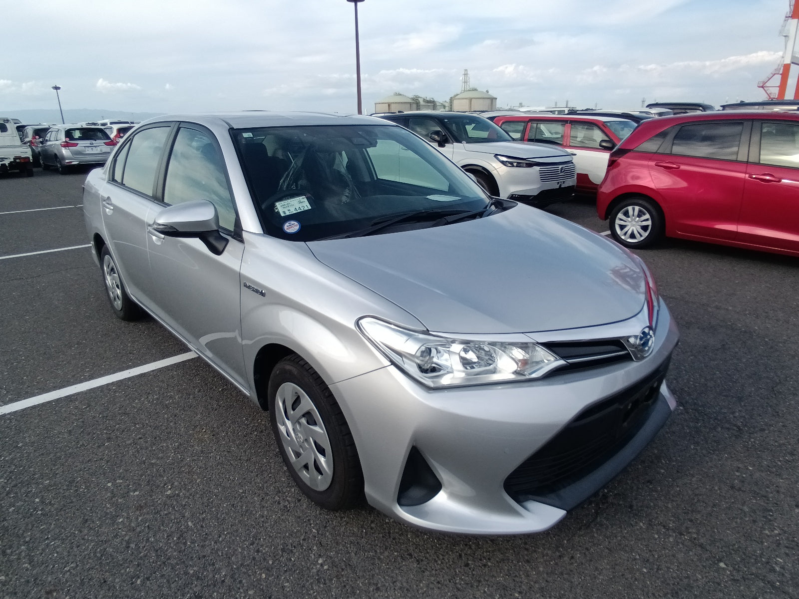 TOYOTA COROLLA AXIO-HYBRID EX-2020-SILVER