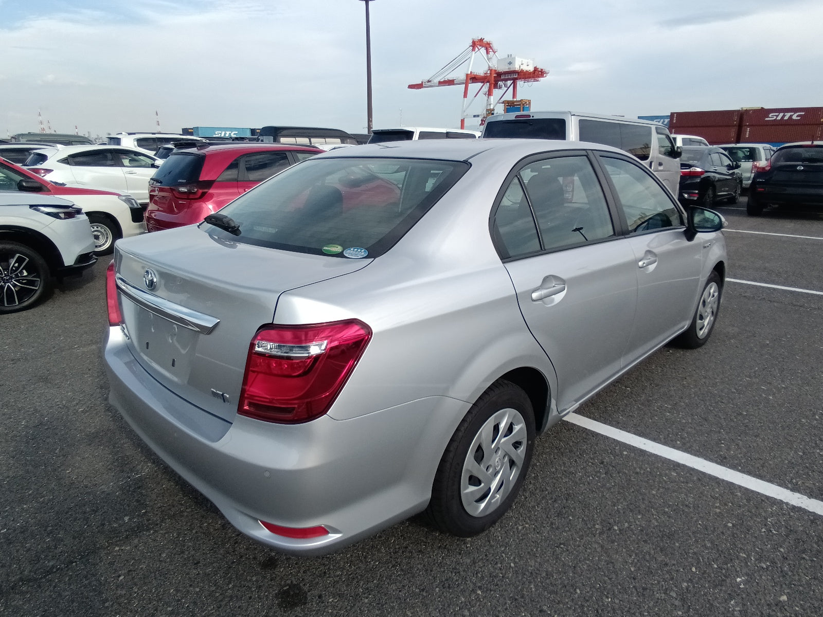 TOYOTA COROLLA AXIO-HYBRID EX-2020-SILVER