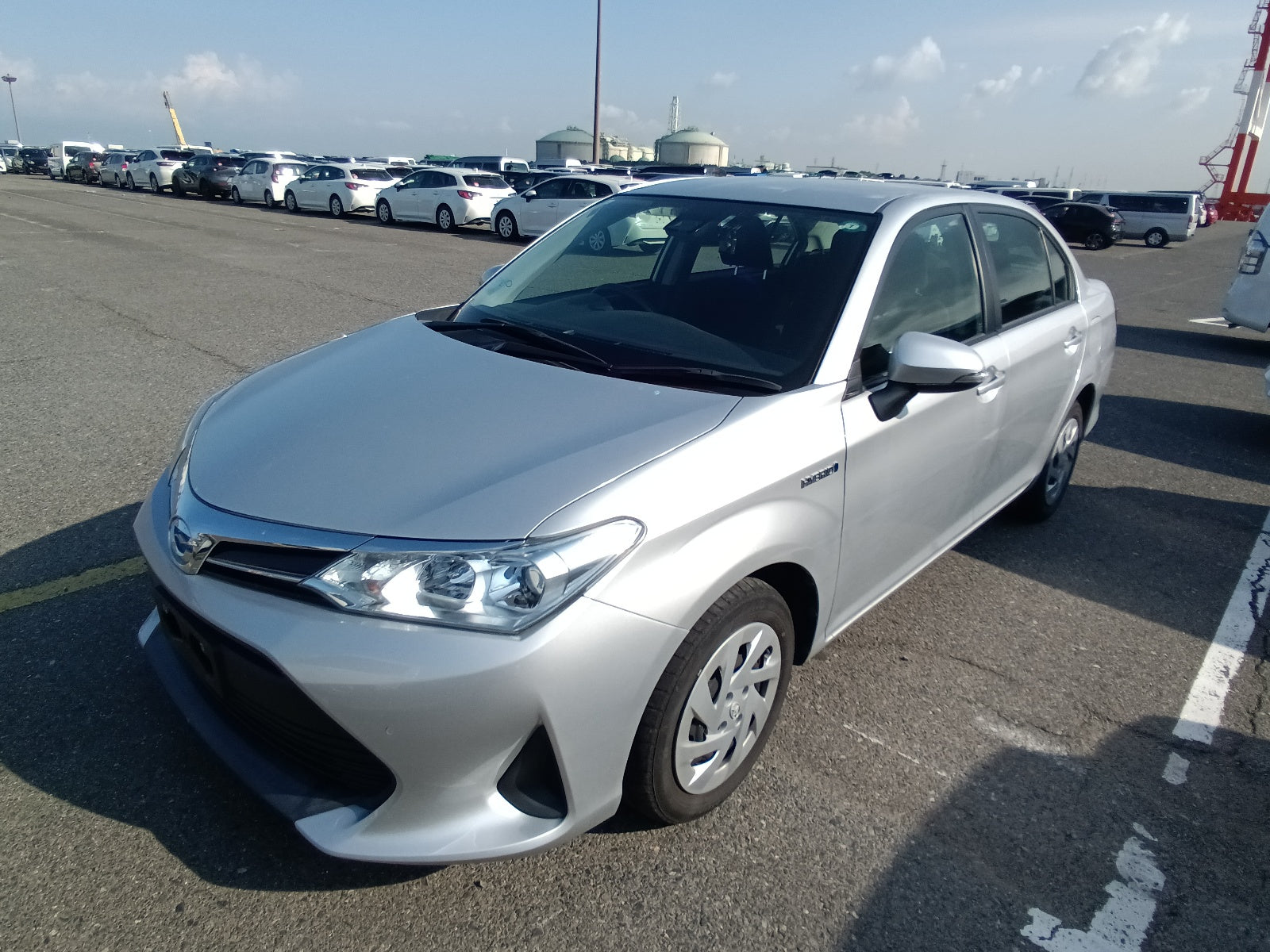 TOYOTA COROLLA AXIO-HYBRID EX-2020-SILVER