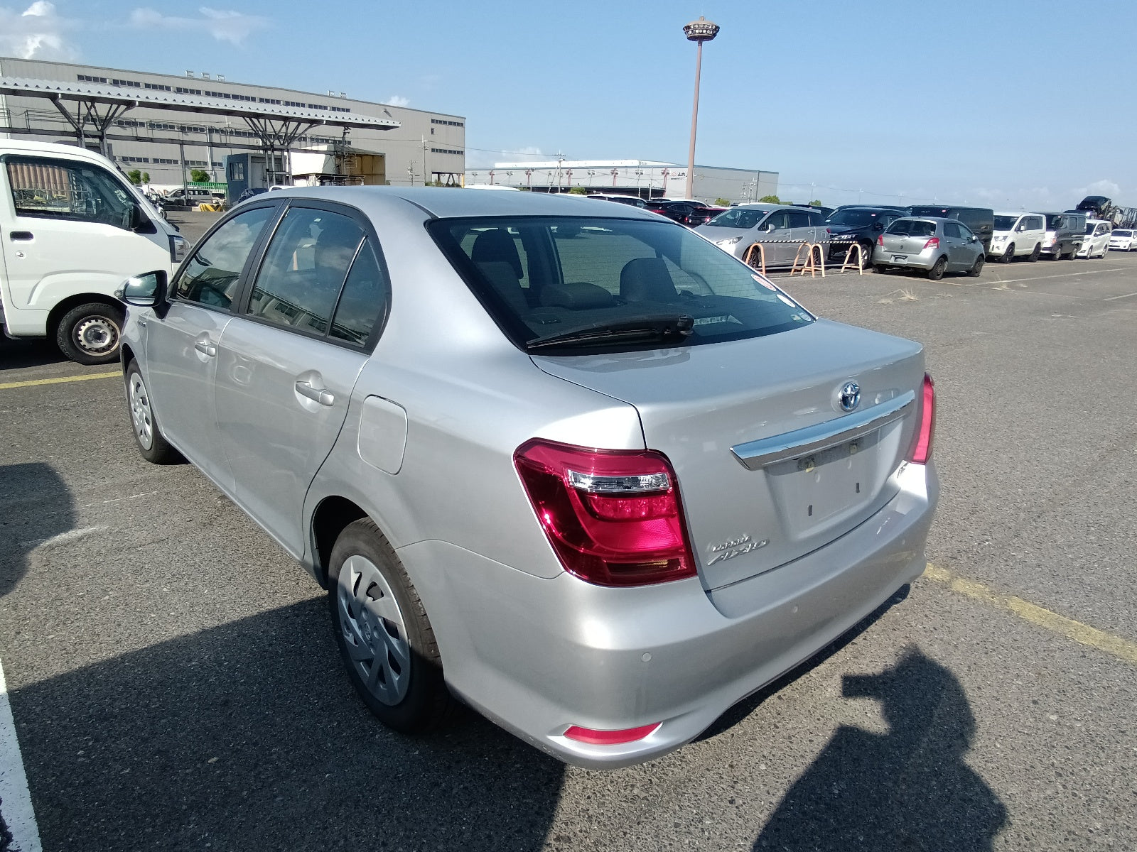 TOYOTA COROLLA AXIO-HYBRID EX-2020-SILVER