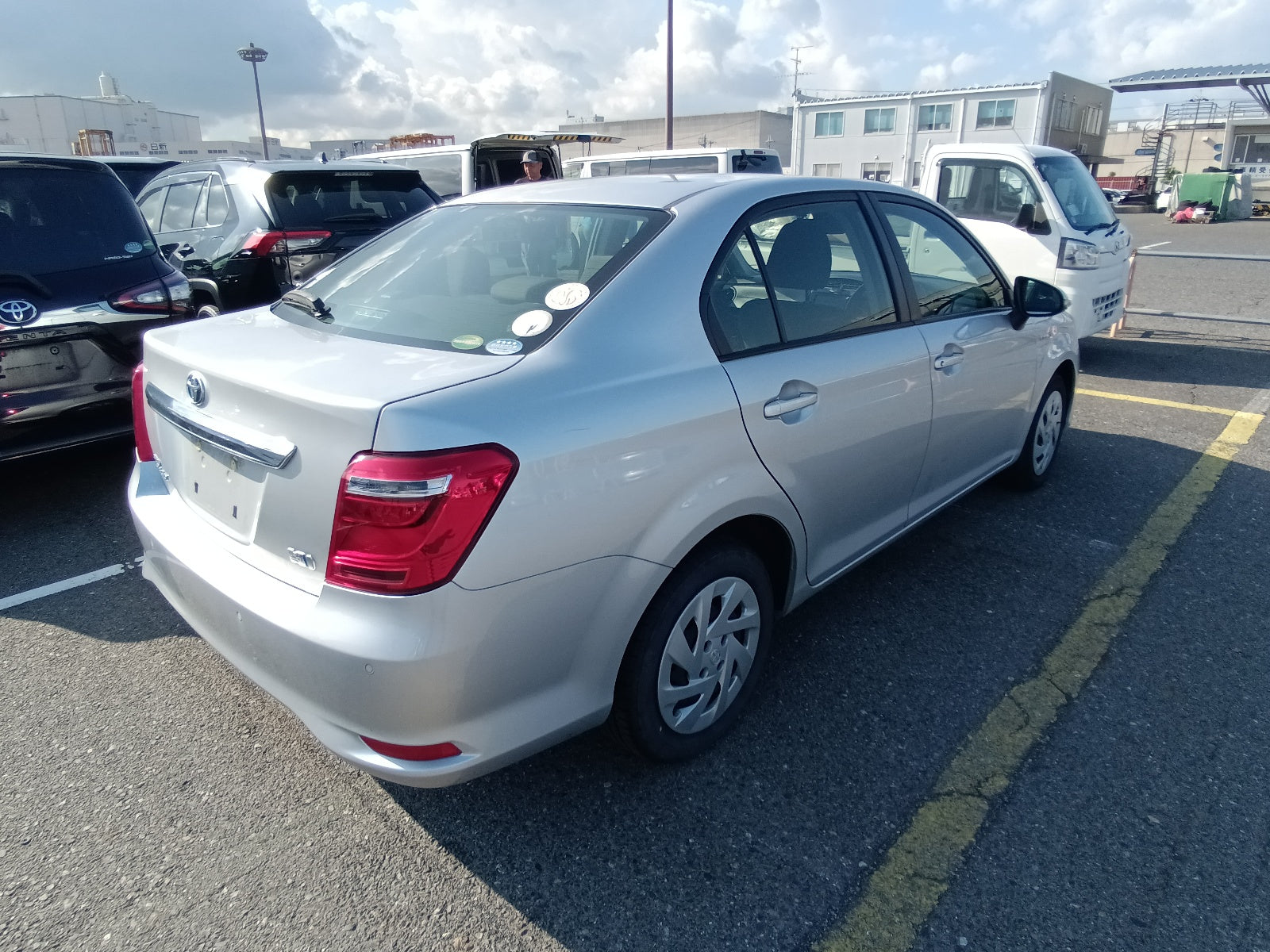 TOYOTA COROLLA AXIO-HYBRID EX-2020-SILVER