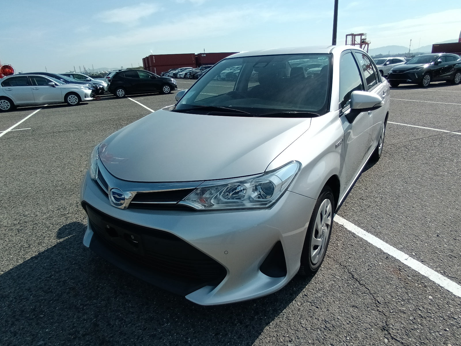 TOYOTA COROLLA AXIO-HYBRID EX-2020-SILVER