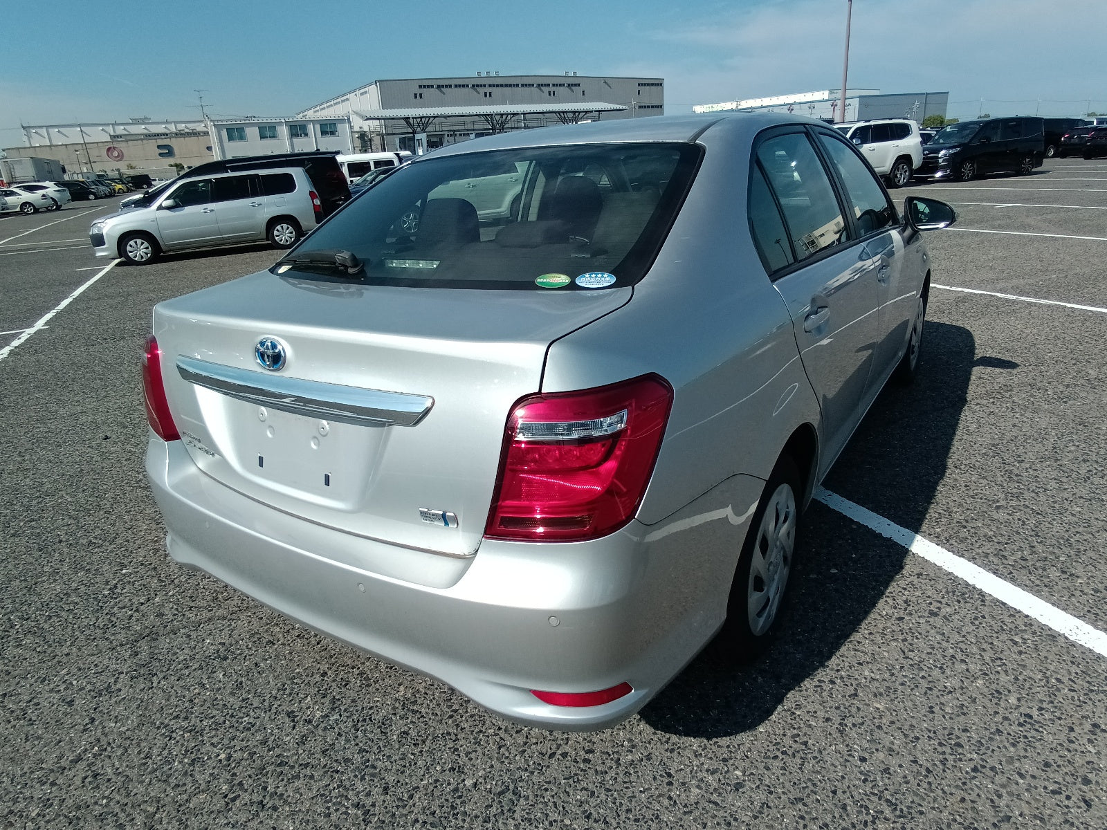 TOYOTA COROLLA AXIO-HYBRID EX-2020-SILVER