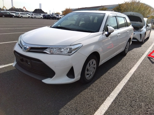 TOYOTA COROLLA FIELDER-HYBRID EX-2020 WHITE