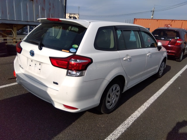 TOYOTA COROLLA FIELDER-HYBRID EX-2020 WHITE