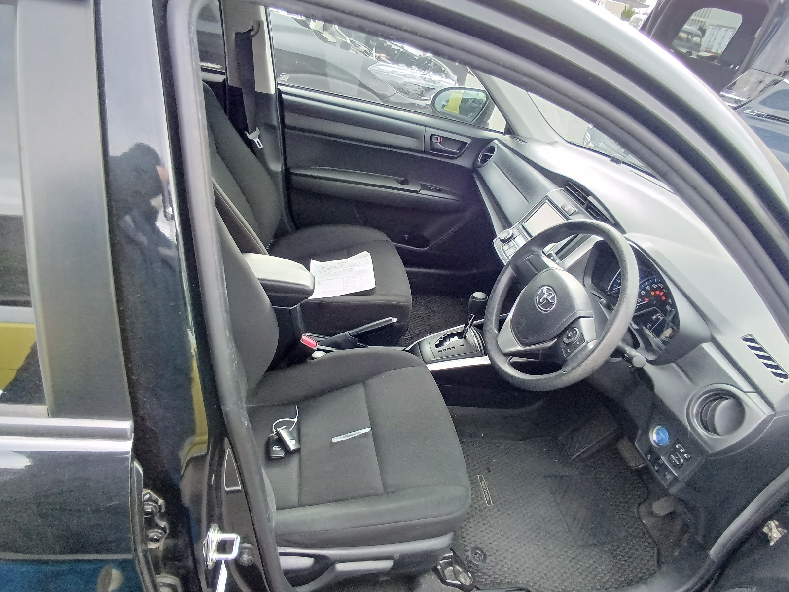 TOYOTA COROLLA FIELDER-HYBRID EX-2021 BLACK