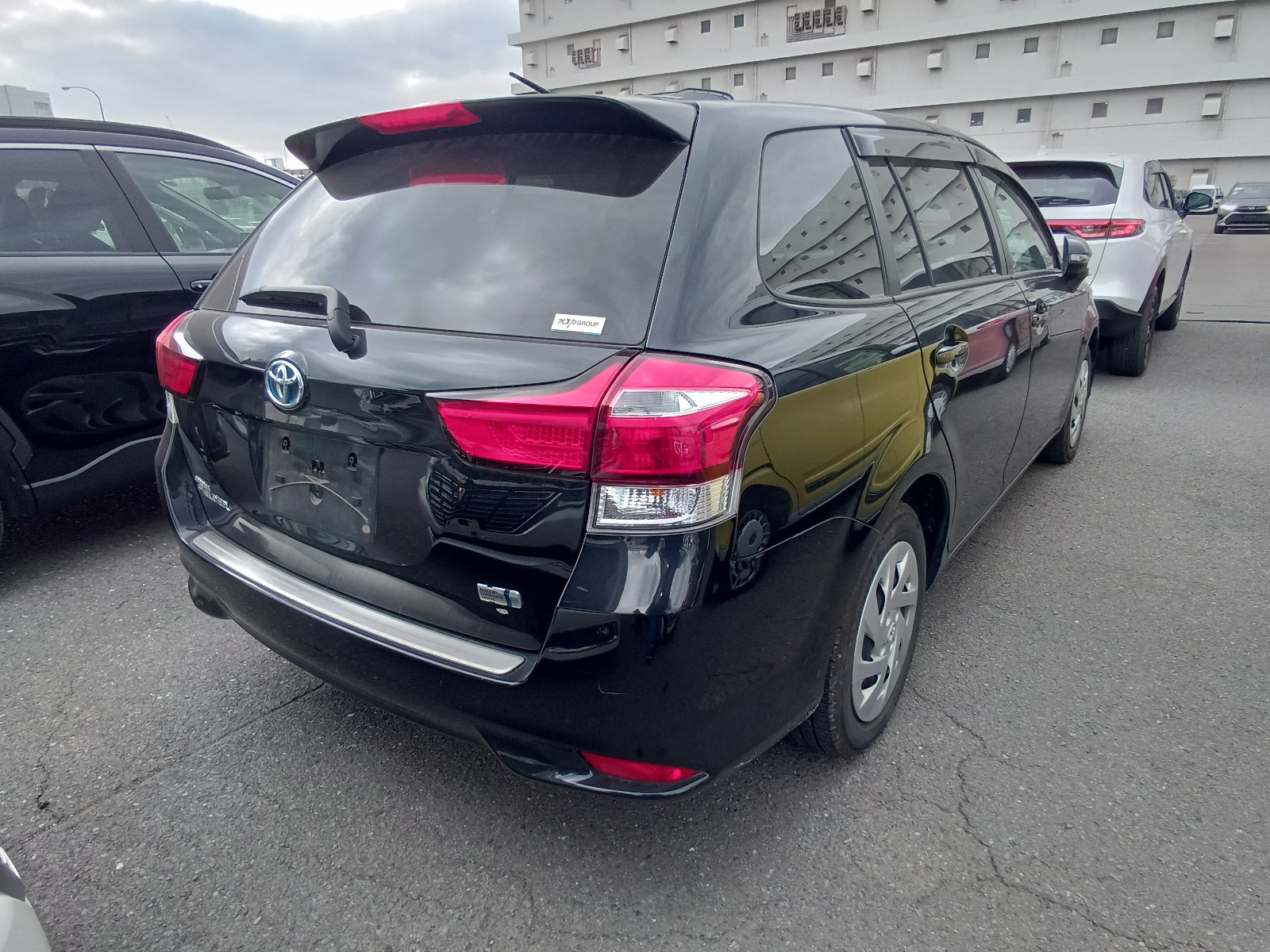TOYOTA COROLLA FIELDER-HYBRID EX-2021 BLACK