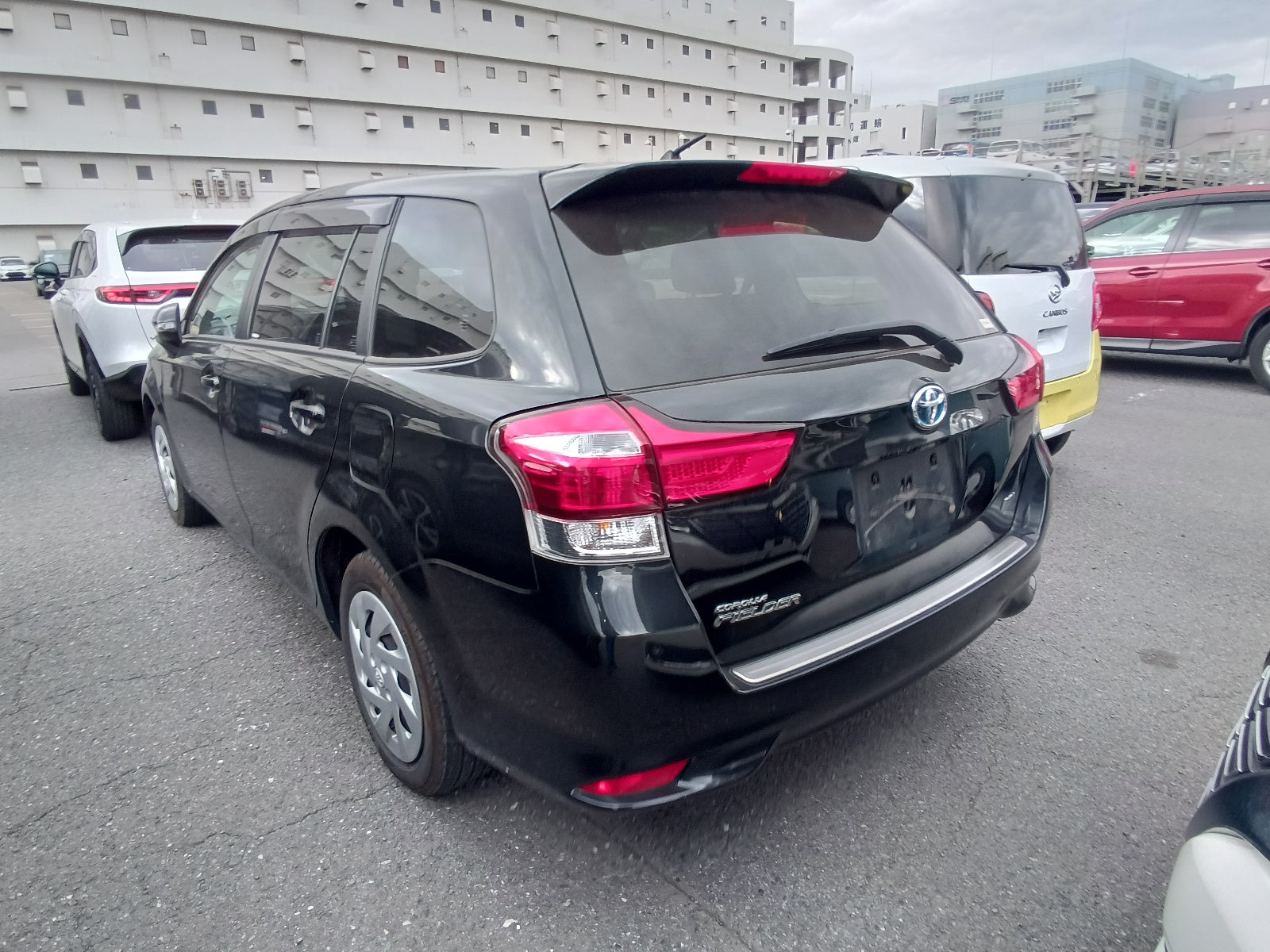 TOYOTA COROLLA FIELDER-HYBRID EX-2021 BLACK