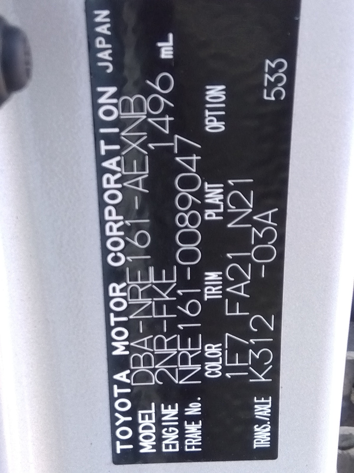 TOYOTA COROLLA AXIO-X-2020