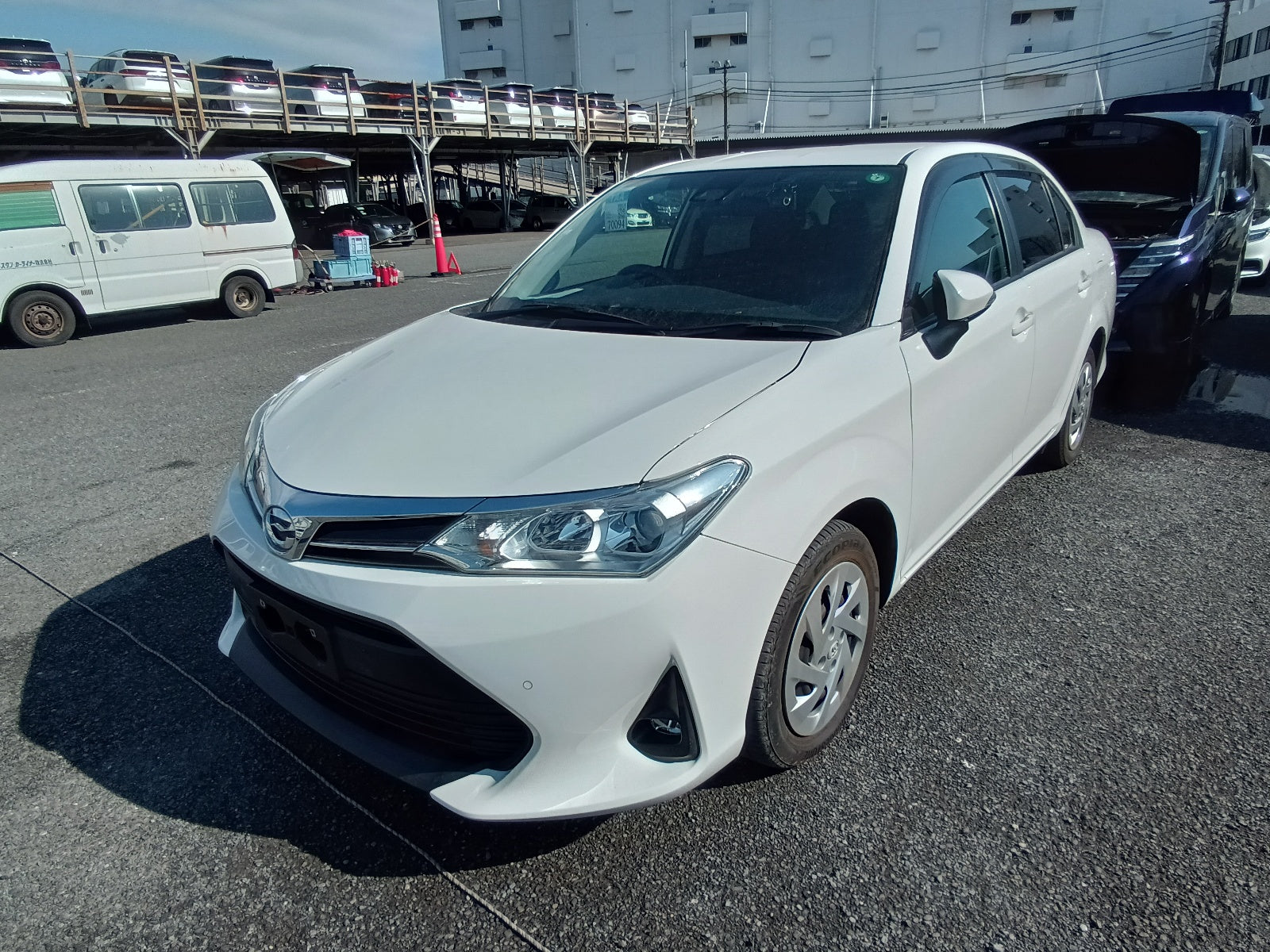 TOYOTA COROLLA AXIO-EX -2021 WHITE