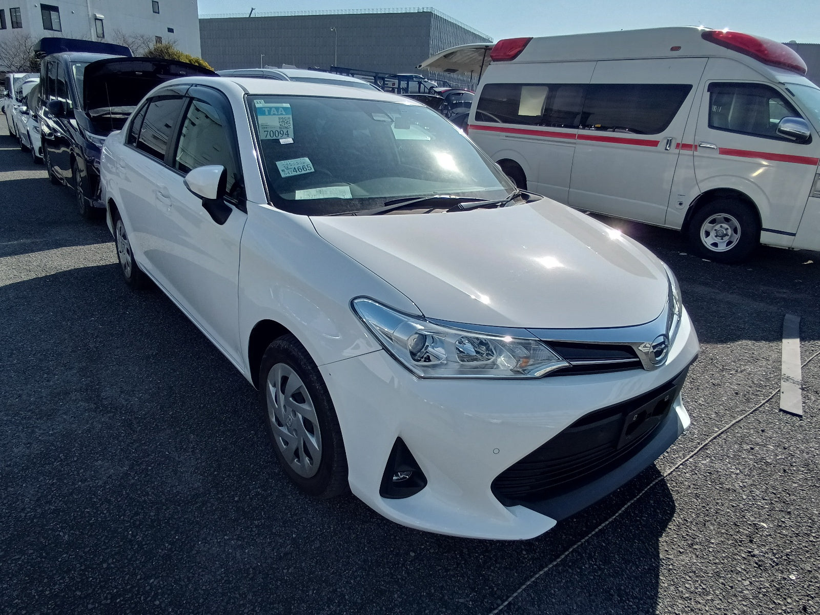 TOYOTA COROLLA AXIO-EX -2021 WHITE