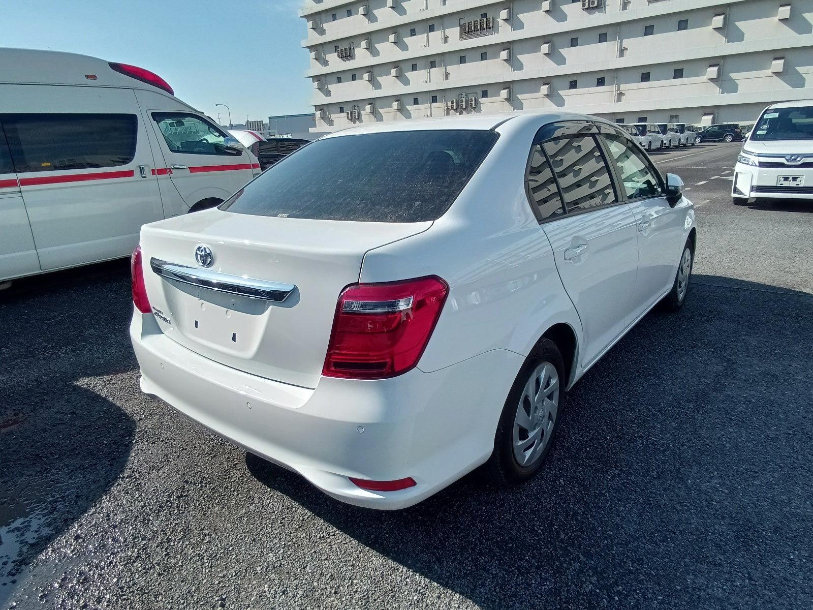 TOYOTA COROLLA AXIO-EX -2021 WHITE