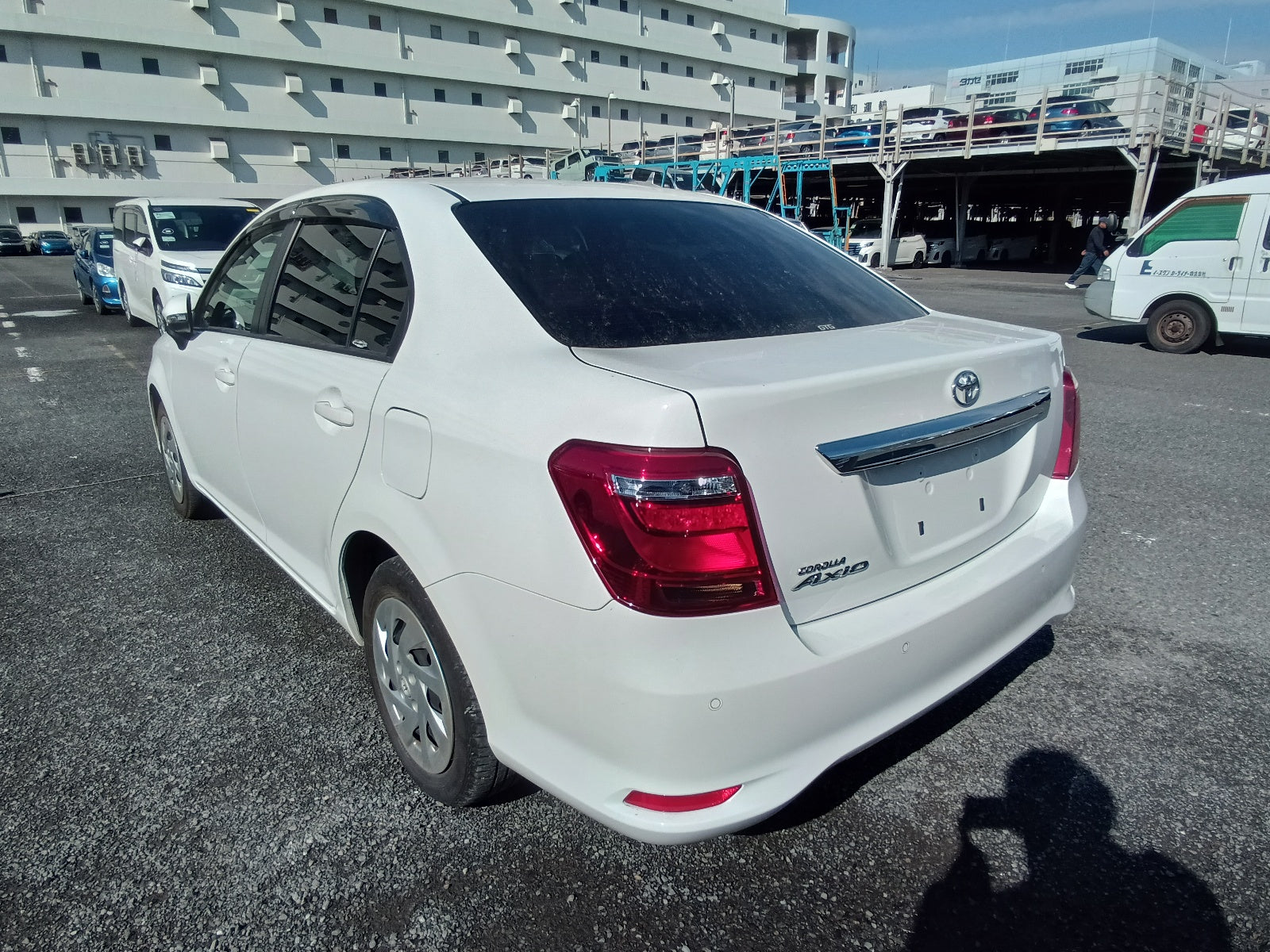 TOYOTA COROLLA AXIO-EX -2021 WHITE