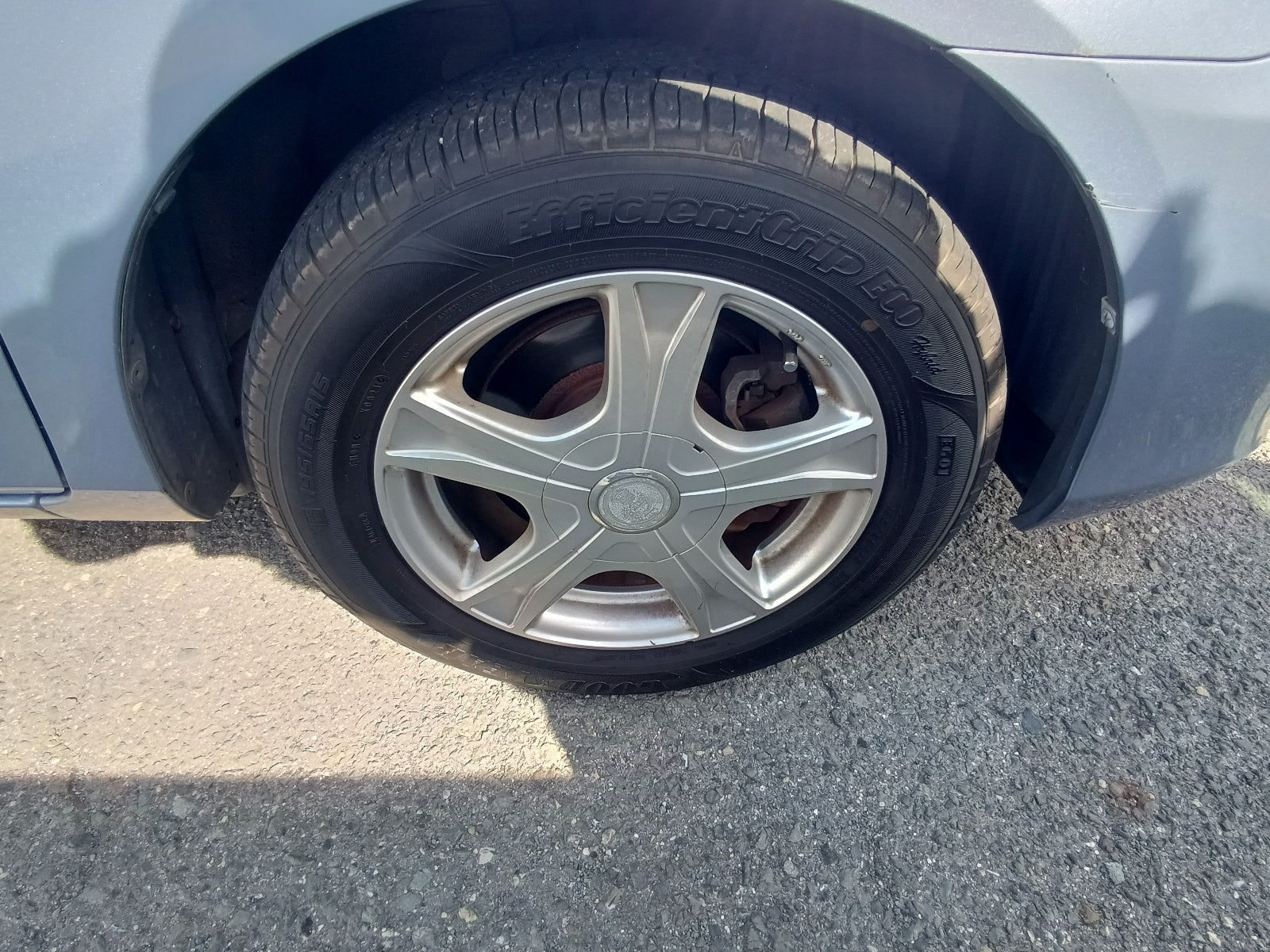 TOYOTA COROLLA FIELDER 2006 LIGHT BLUE