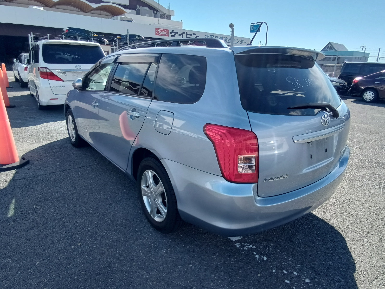 TOYOTA COROLLA FIELDER 2006 LIGHT BLUE