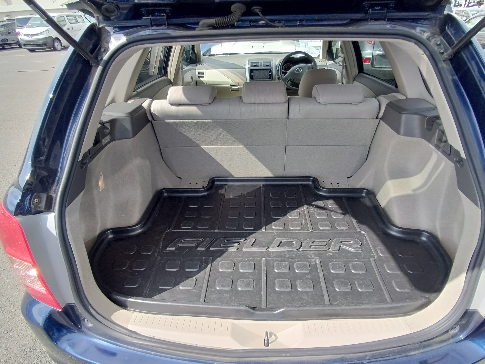 TOYOTA COROLLA FIELDER 2006 NAVY BLUE