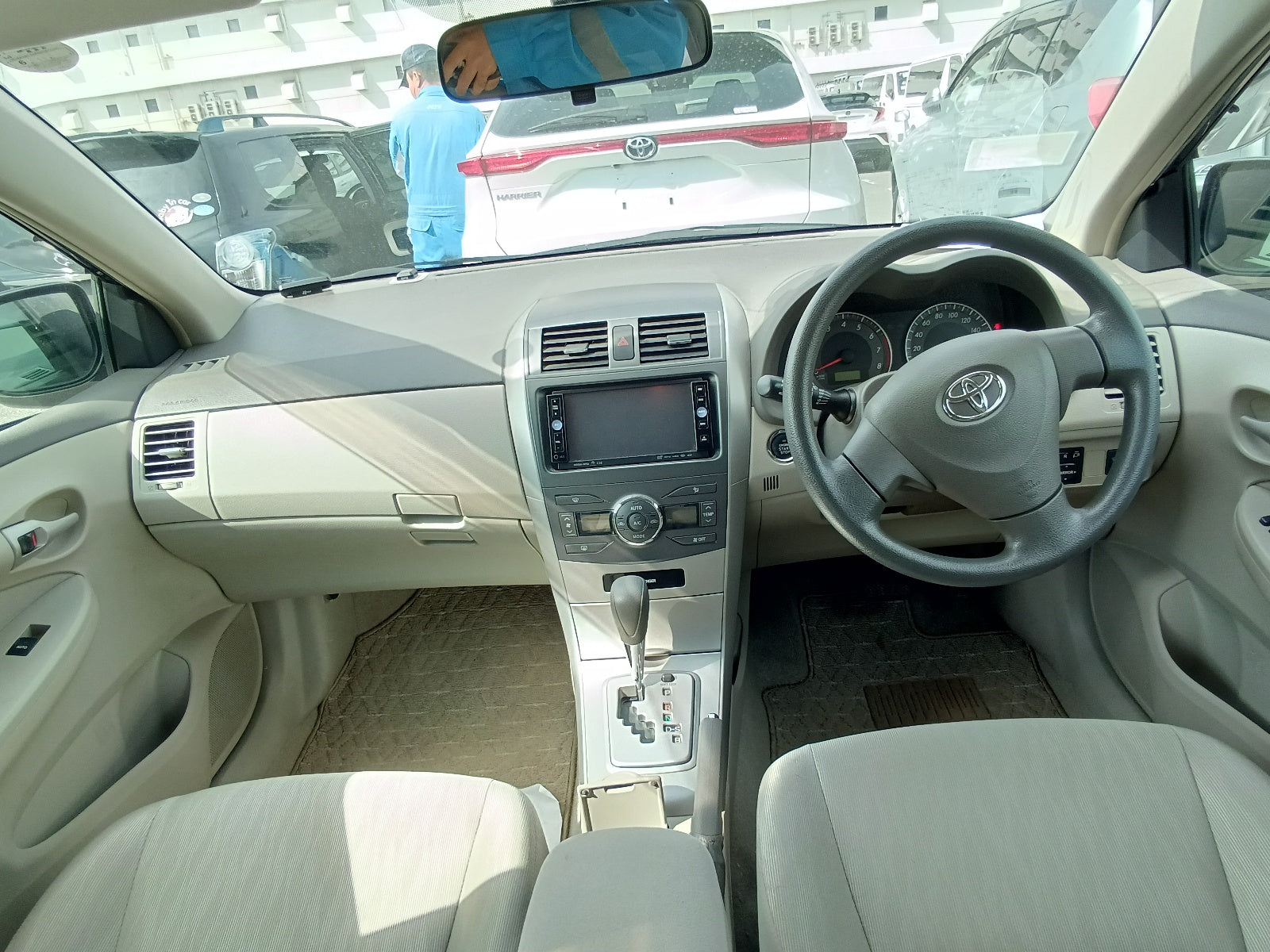 TOYOTA COROLLA FIELDER 2006 NAVY BLUE