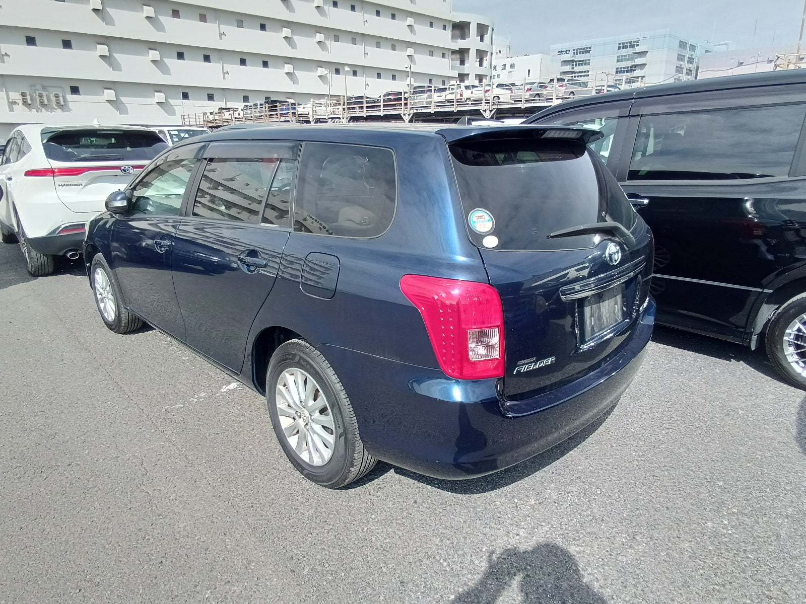 TOYOTA COROLLA FIELDER 2006 NAVY BLUE