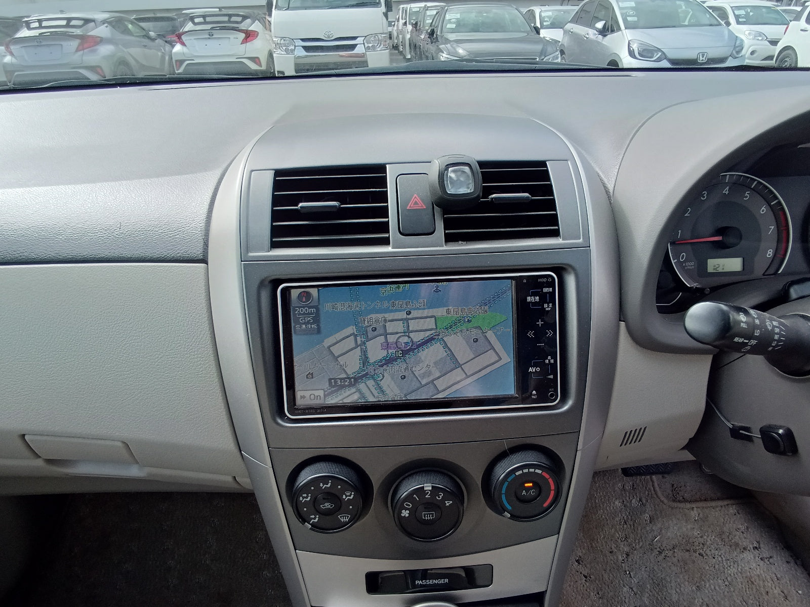 TOYOTA COROLLA FIELDER 2007 red