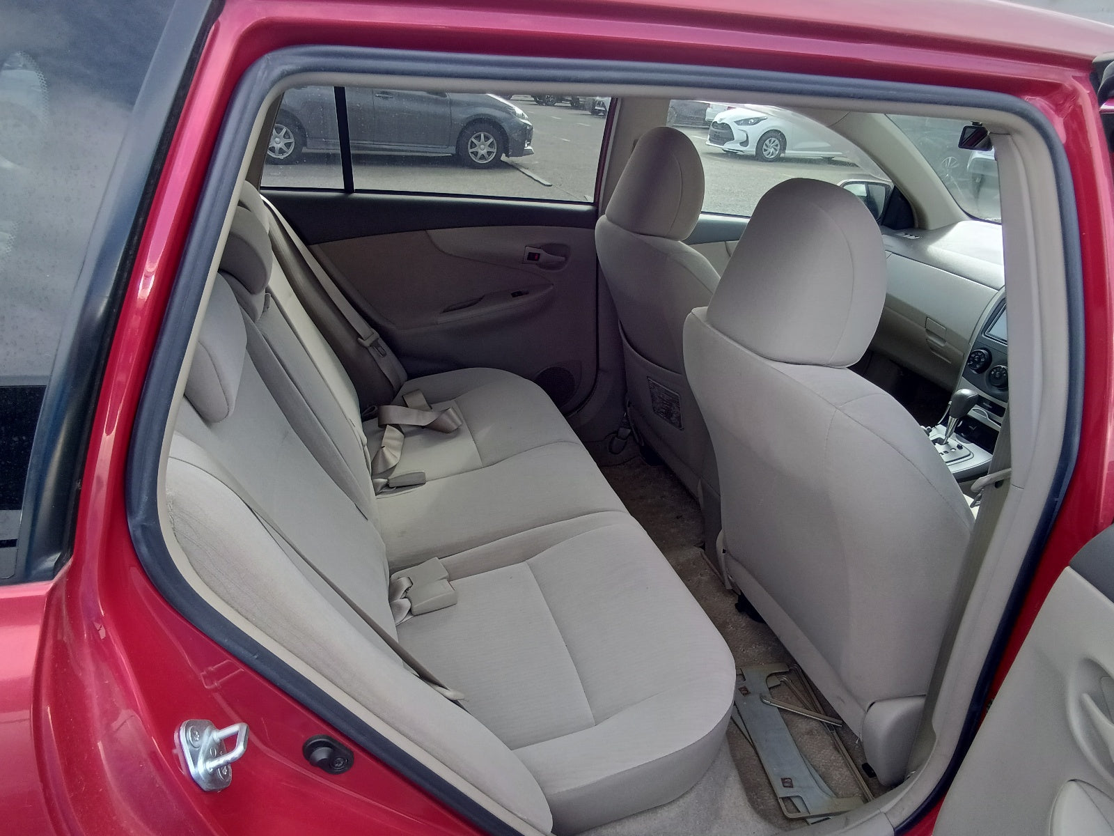 TOYOTA COROLLA FIELDER 2007 red