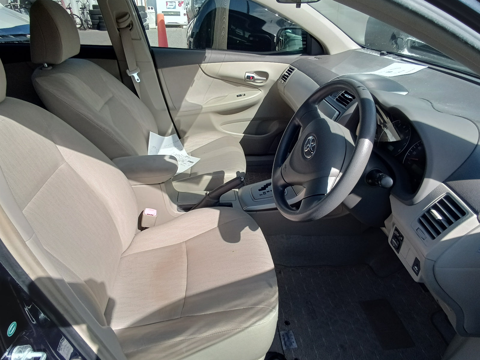 TOYOTA COROLLA FIELDER 2007 NAVY BLUE