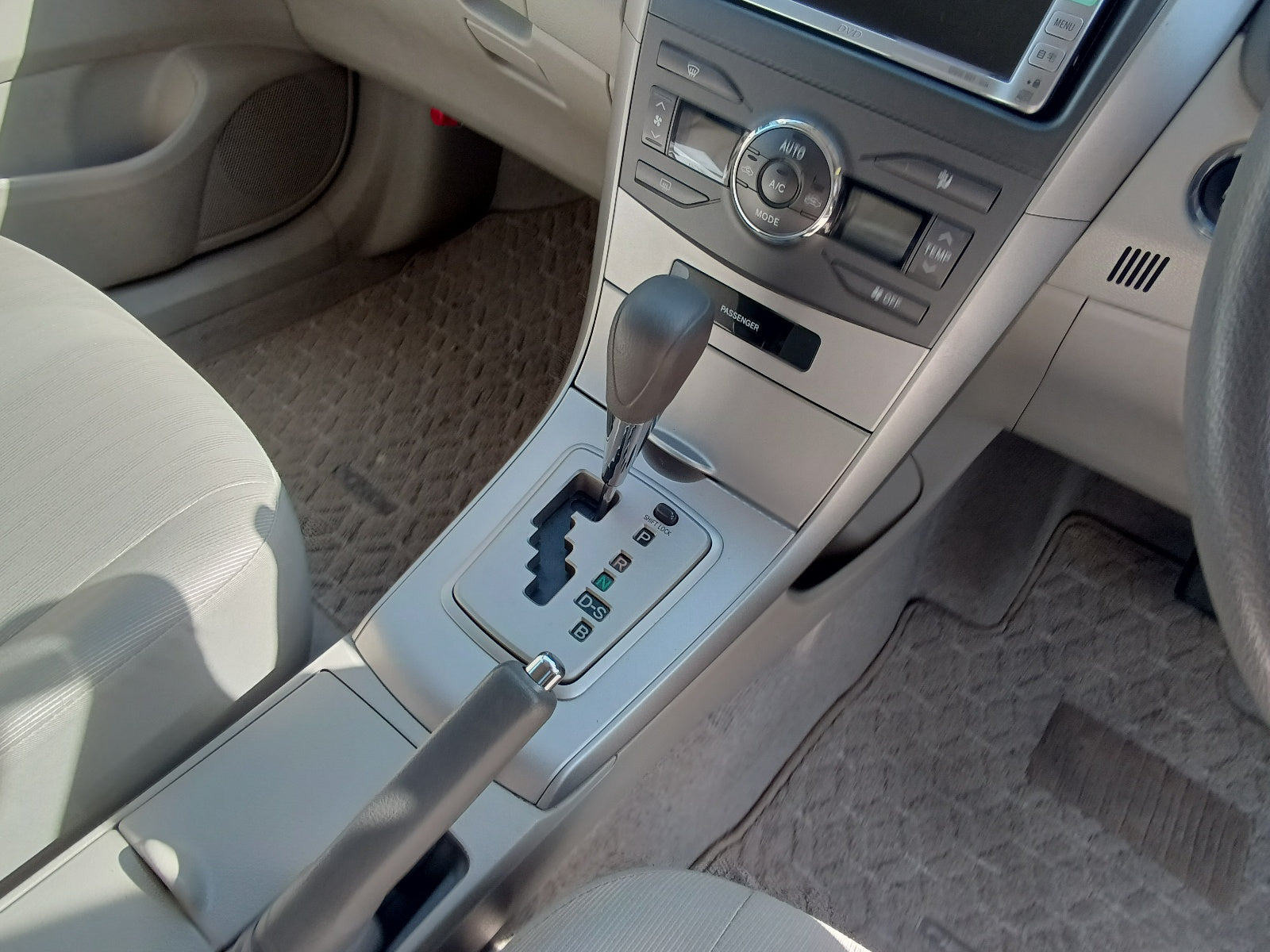 TOYOTA COROLLA FIELDER 2007 NAVY BLUE