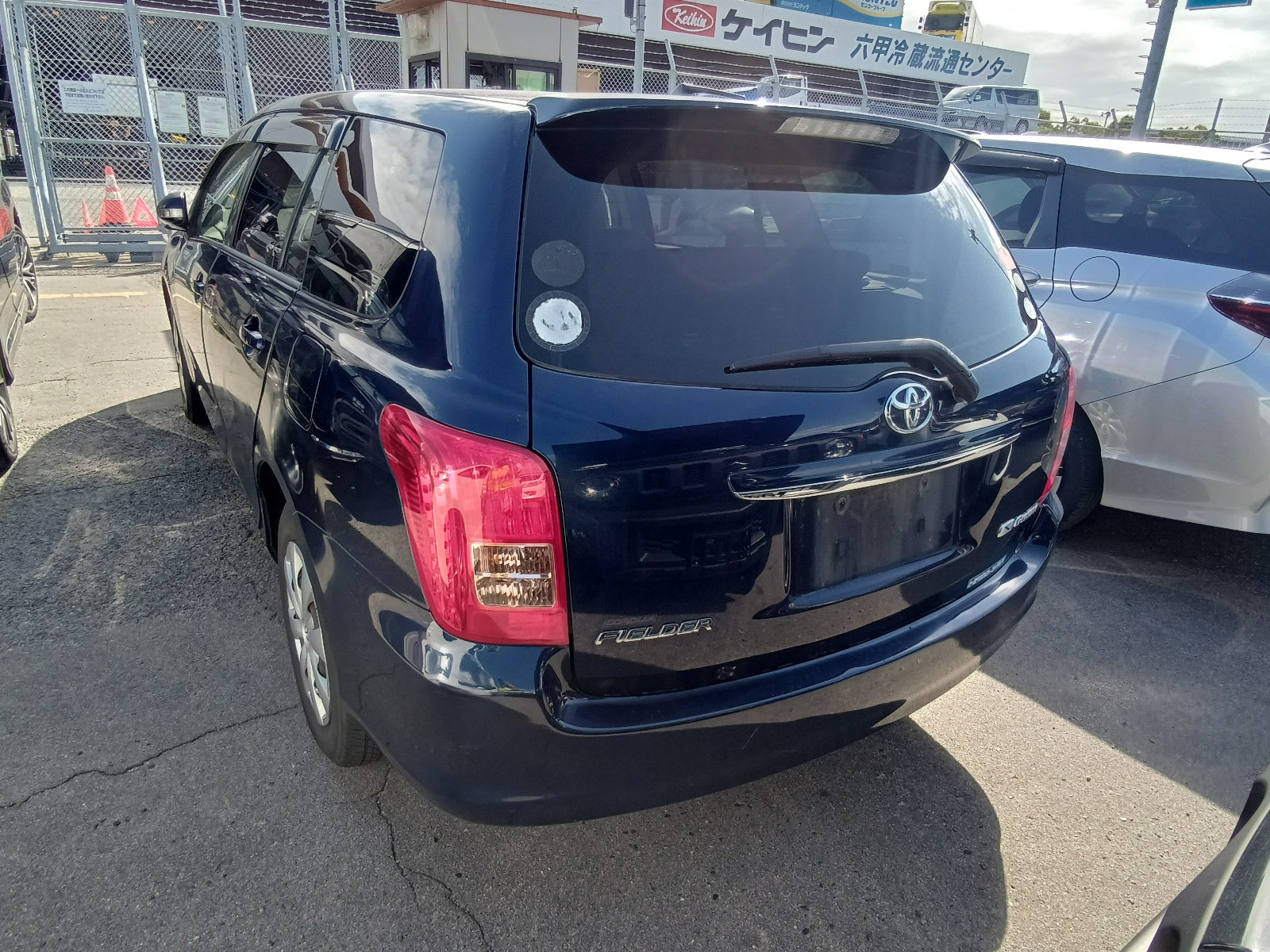 TOYOTA COROLLA FIELDER 2007 NAVY BLUE