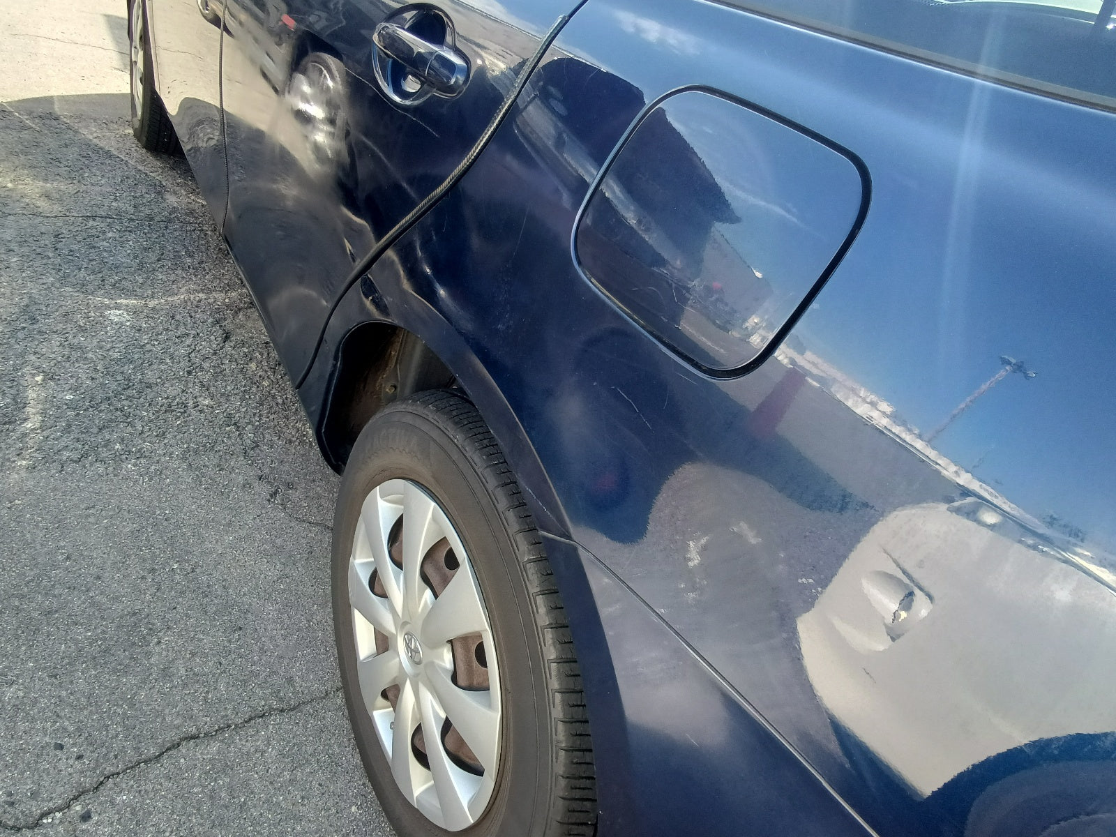 TOYOTA COROLLA FIELDER 2007 NAVY BLUE