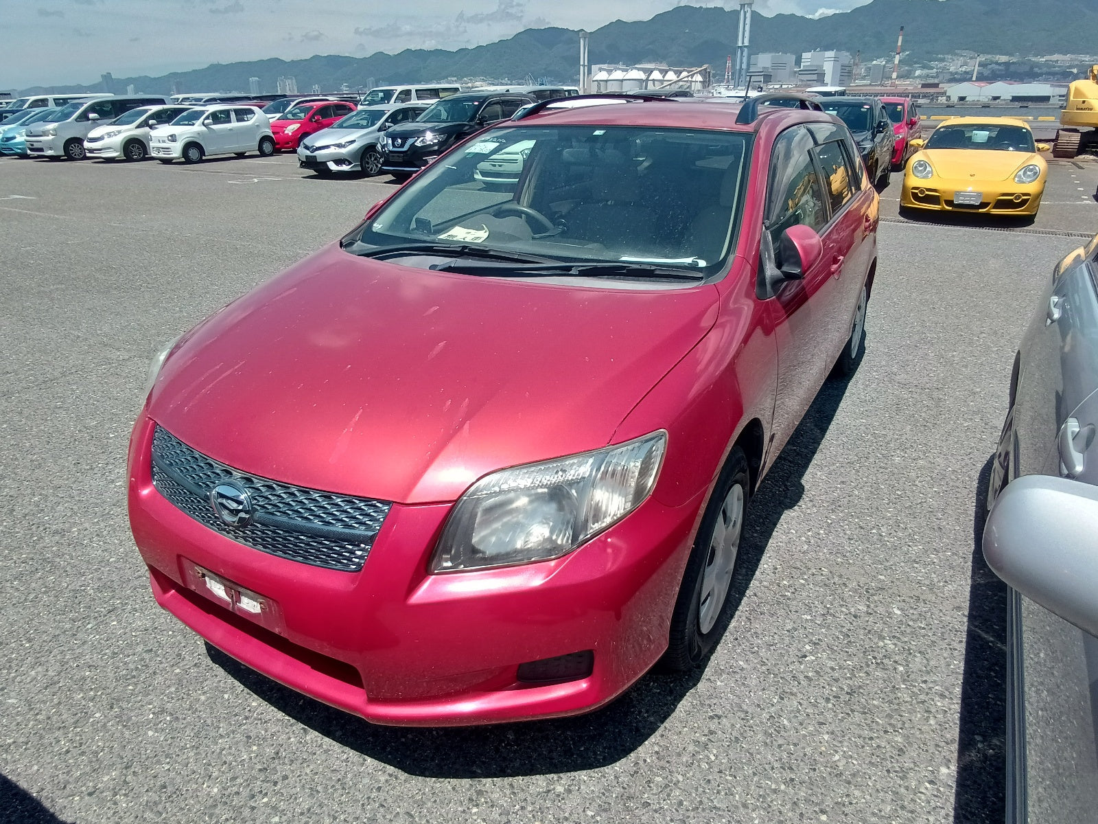 TOYOTA COROLLA FIELDER-1.5X G EDITION-2008-RED