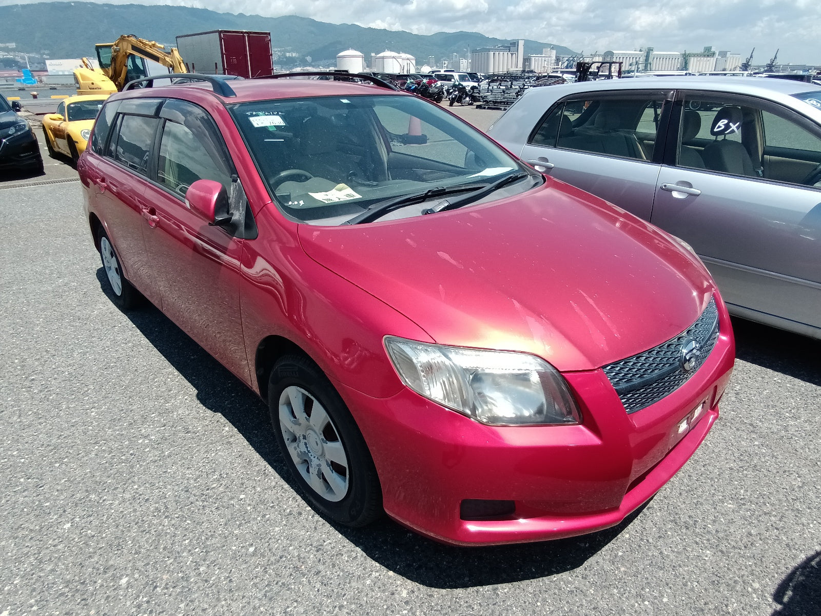 TOYOTA COROLLA FIELDER-1.5X G EDITION-2008-RED