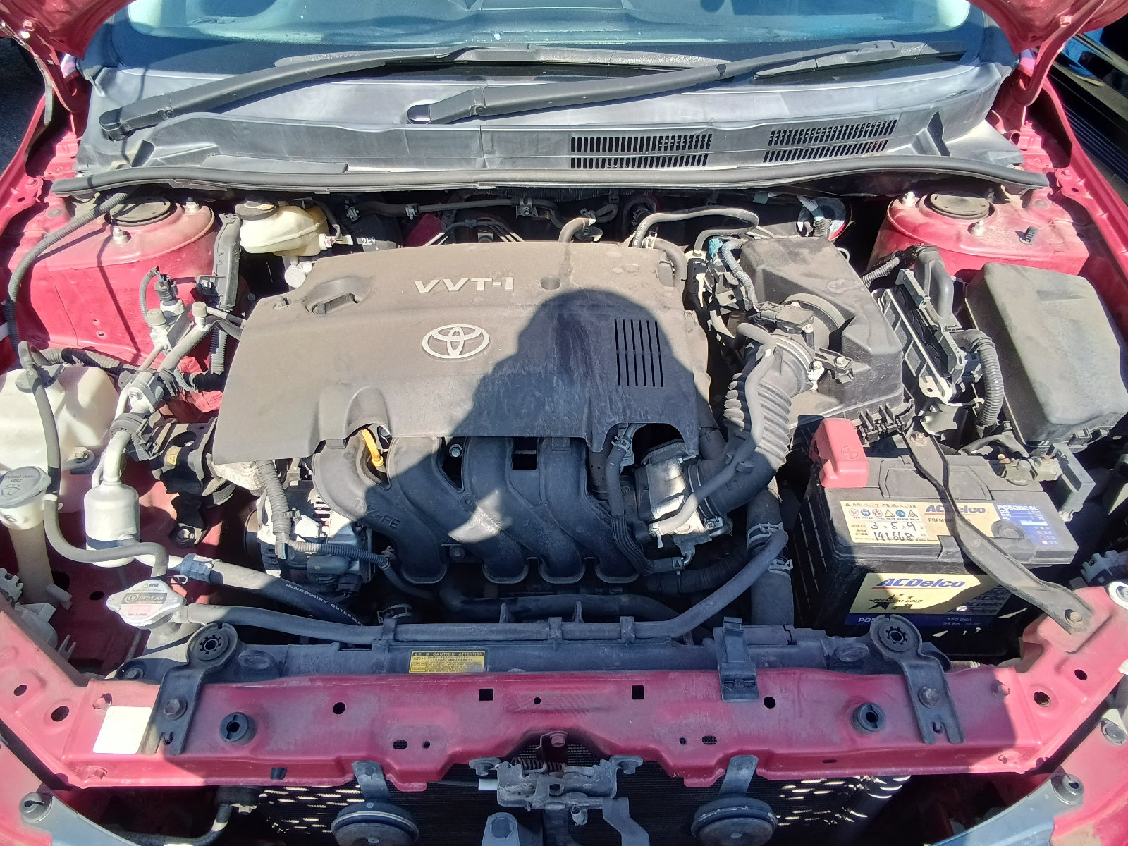 TOYOTA COROLLA FIELDER-1.5X Special Edition-2008-RED