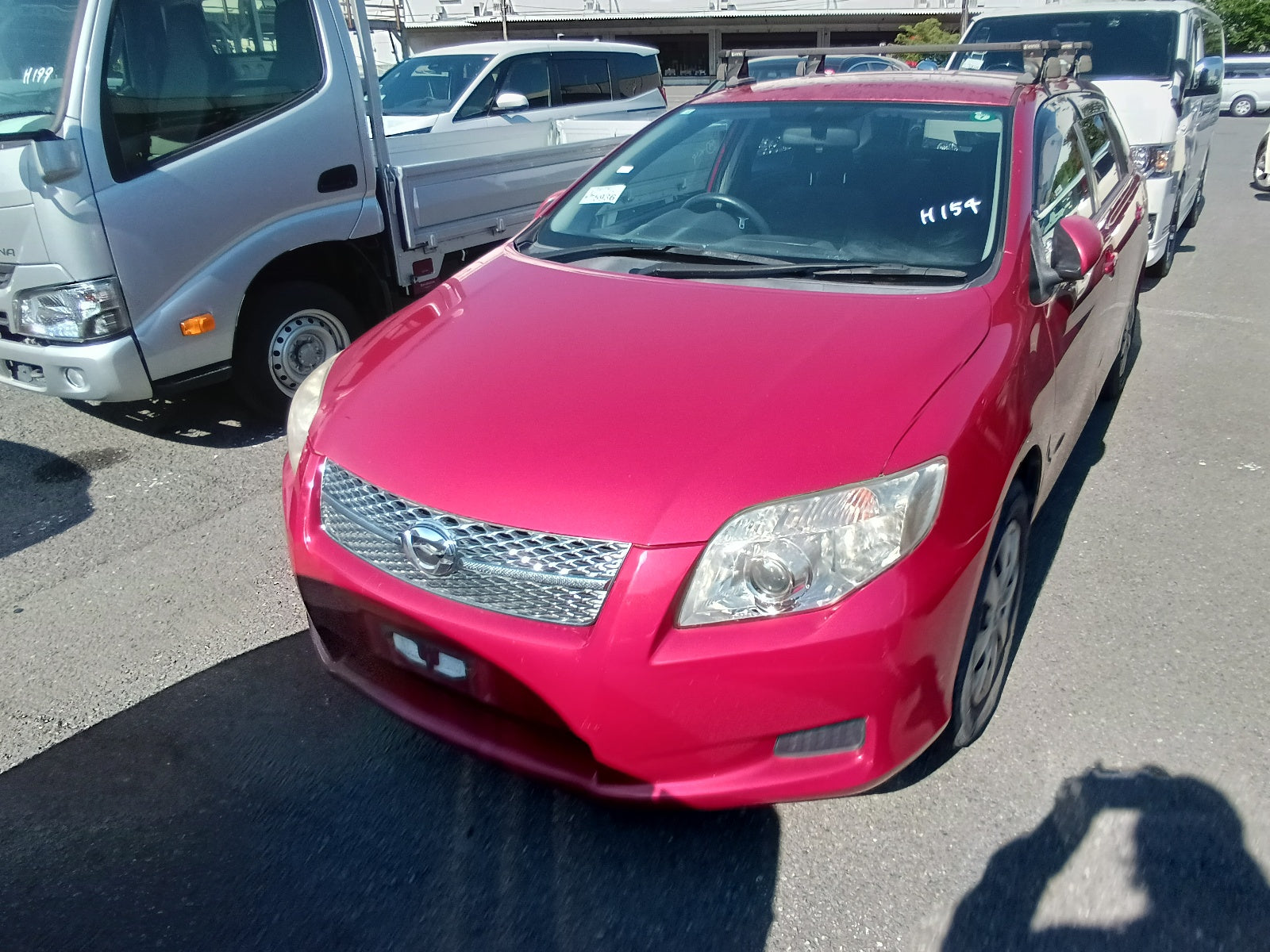 TOYOTA COROLLA FIELDER-1.5X Special Edition-2008-RED