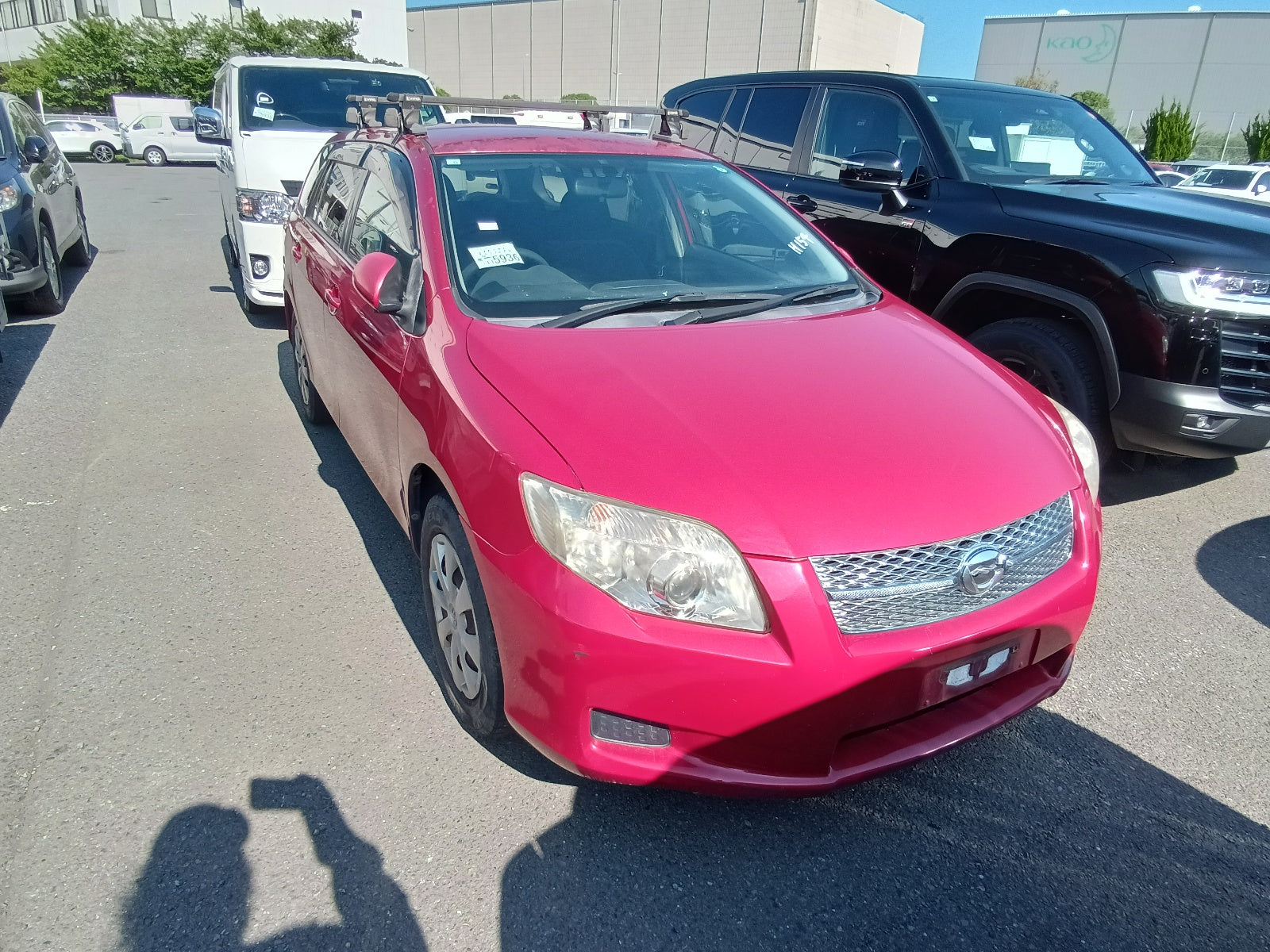 TOYOTA COROLLA FIELDER-1.5X Special Edition-2008-RED
