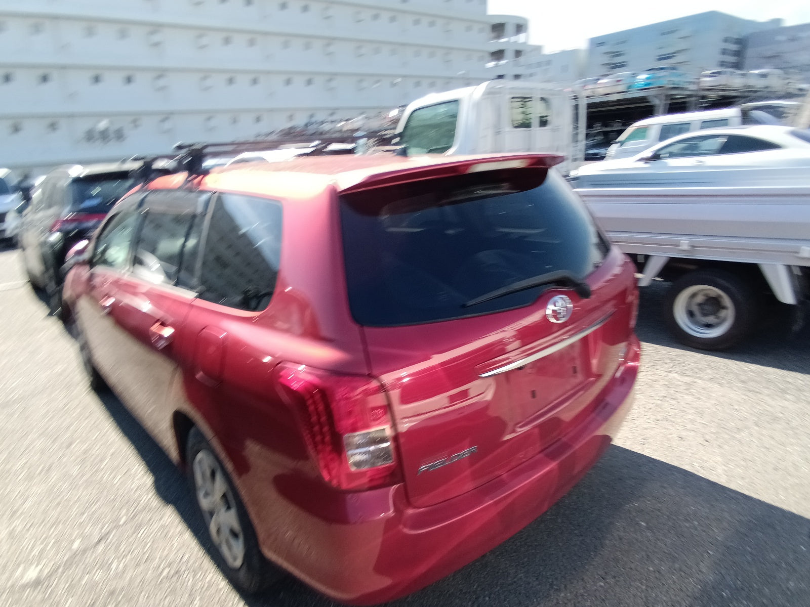 TOYOTA COROLLA FIELDER-1.5X Special Edition-2008-RED