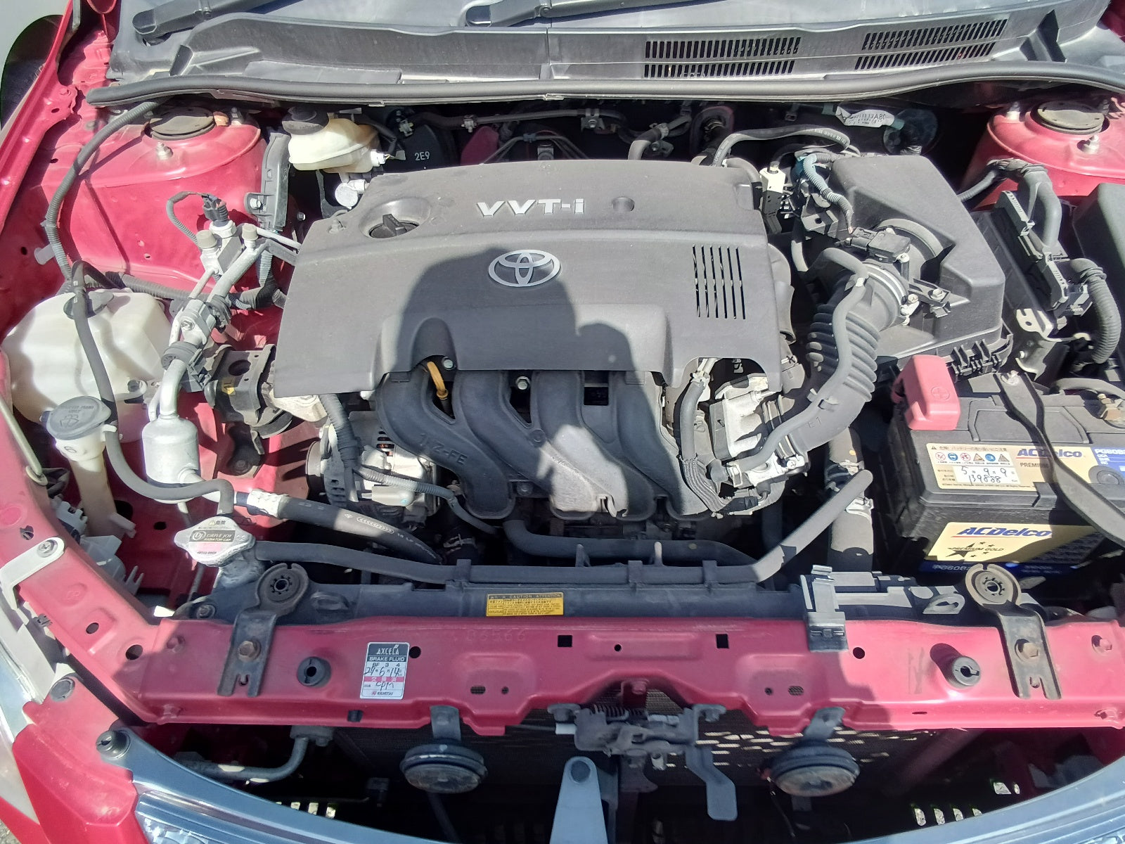 TOYOTA COROLLA FIELDER-1.5X G EDITION-2008-RED