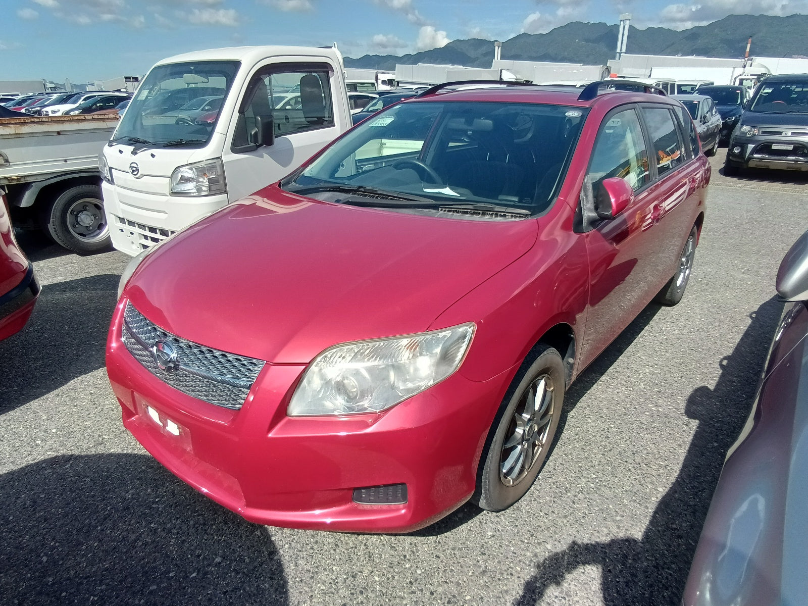 TOYOTA COROLLA FIELDER-1.5X G EDITION-2008-RED